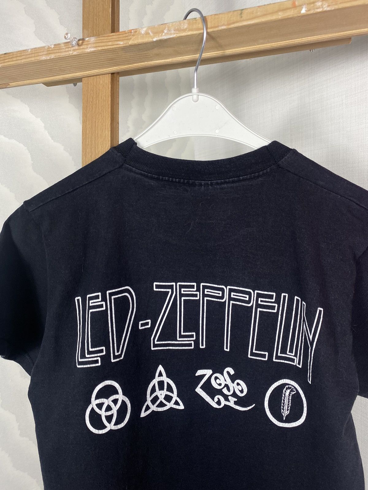 Band Tees × Led Zeppelin × Vintage Led Zeppelin Death T Shirt Size US S / EU 44-46 / 1 - 10 Thumbnail