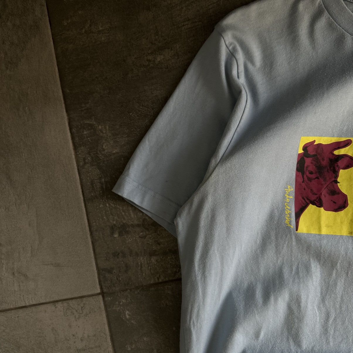 Uniqlo Vintage Uniqlo Andy Warhol T-shirts Big Logo Cows Y2K 00s Size US L / EU 52-54 / 3 - 4 Thumbnail