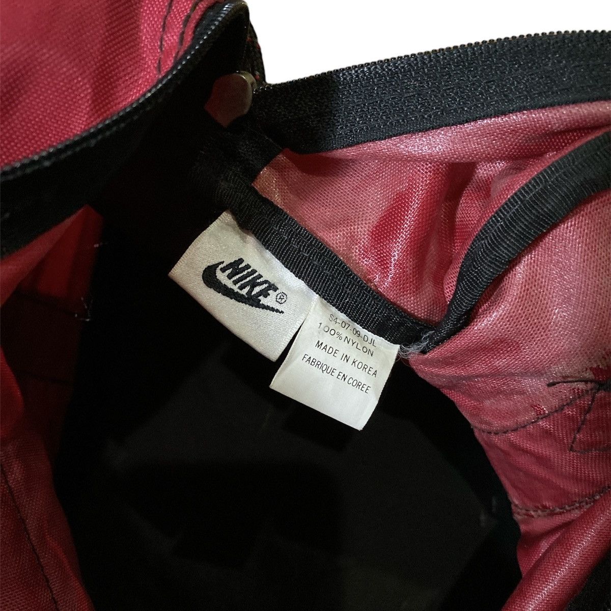 Nike × Vintage Vintage 1994 Nike Box Logo Duffle Bag Size ONE SIZE - 7 Thumbnail