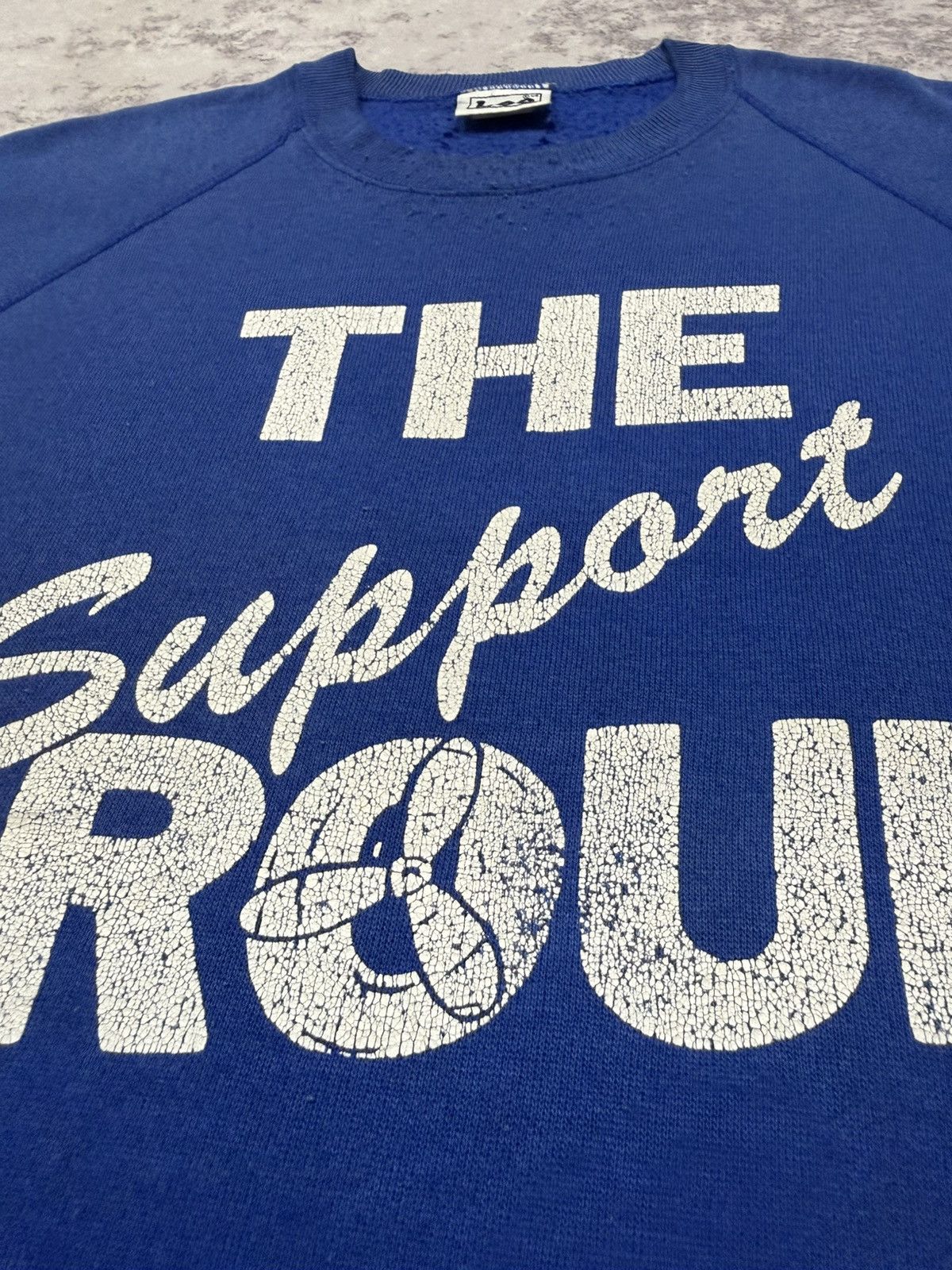 Lee Vintage 90s Lee The Suport Group Crewneck Sweatshirt Size US L / EU 52-54 / 3 - 8 Thumbnail