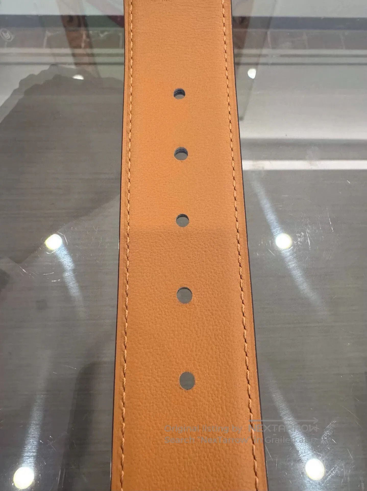 Hermes Hermes Romain 3.5cm Black Belt 90. Size ONE SIZE - 9 Thumbnail