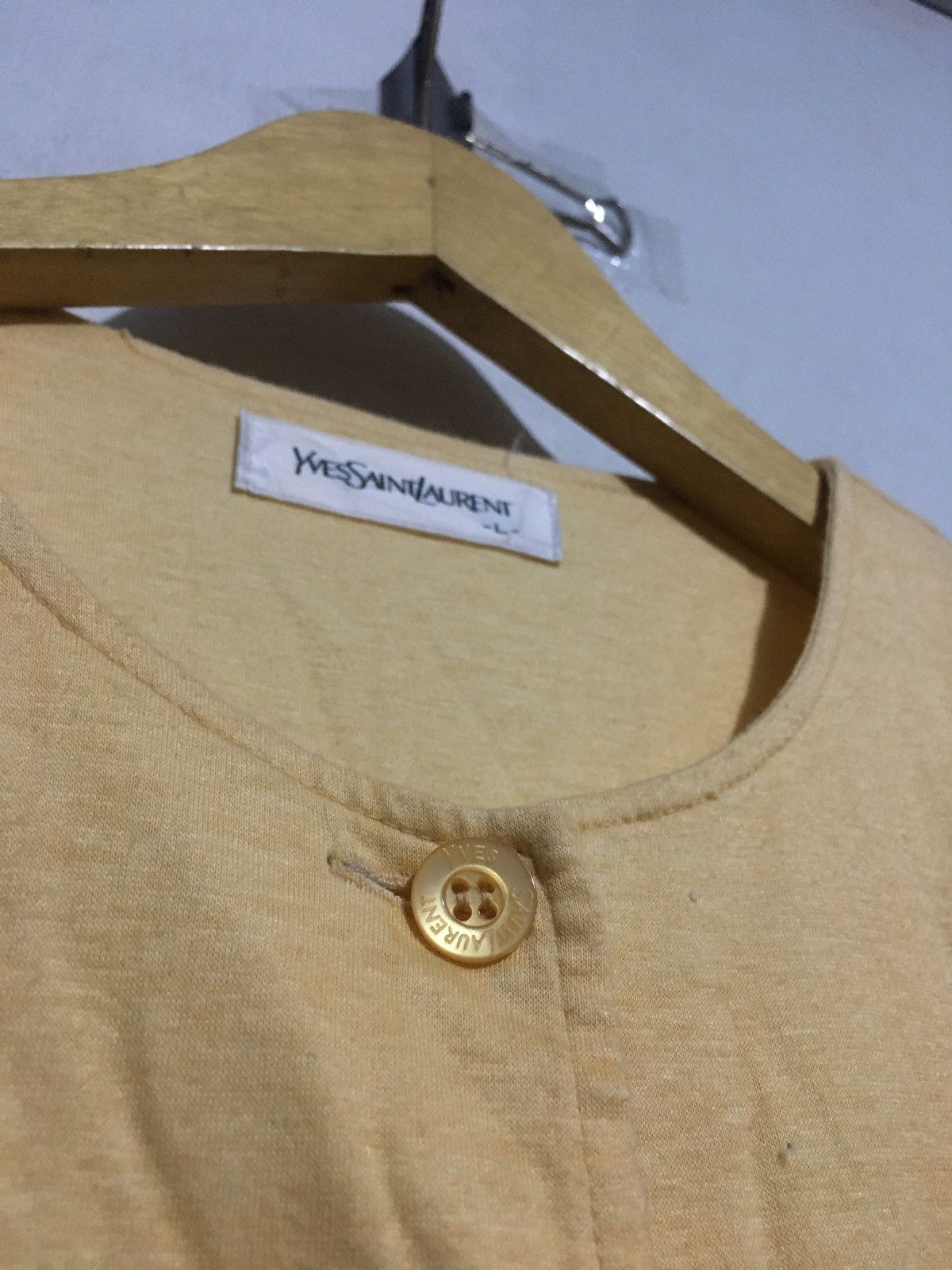 Vintage × Yves Saint Laurent VTG YVES SAINT LAURENT TEES BUTTON Size US L / EU 52-54 / 3 - 6 Thumbnail