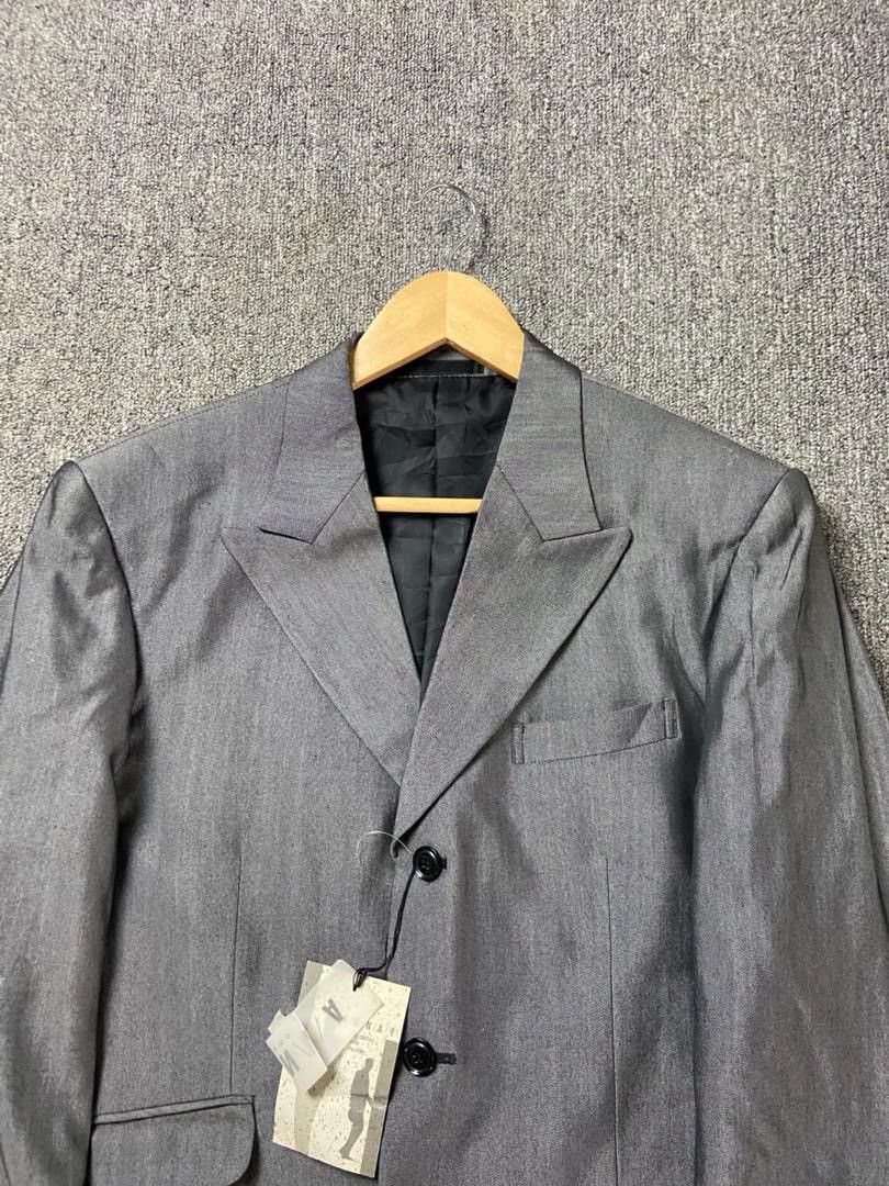 Japanese Brand AGNAT Homme Single Breasted Blazer (205) Size US XXS / EU 40 - 9 Thumbnail