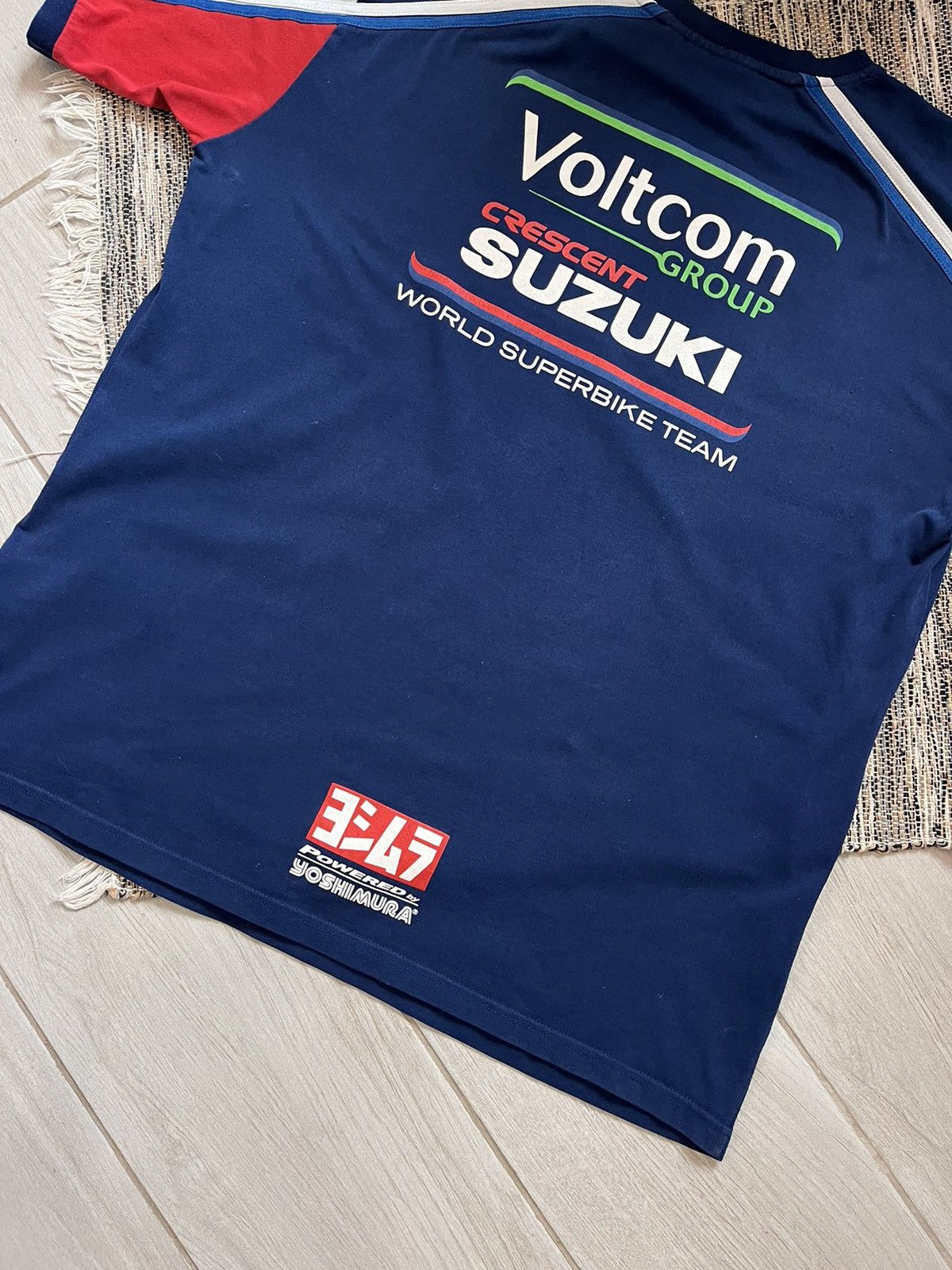 Vintage Vintage Suzuki Racing T-Shirt Motorcycle Japanese Logo Size US XXL / EU 58 / 5 - 17 Thumbnail
