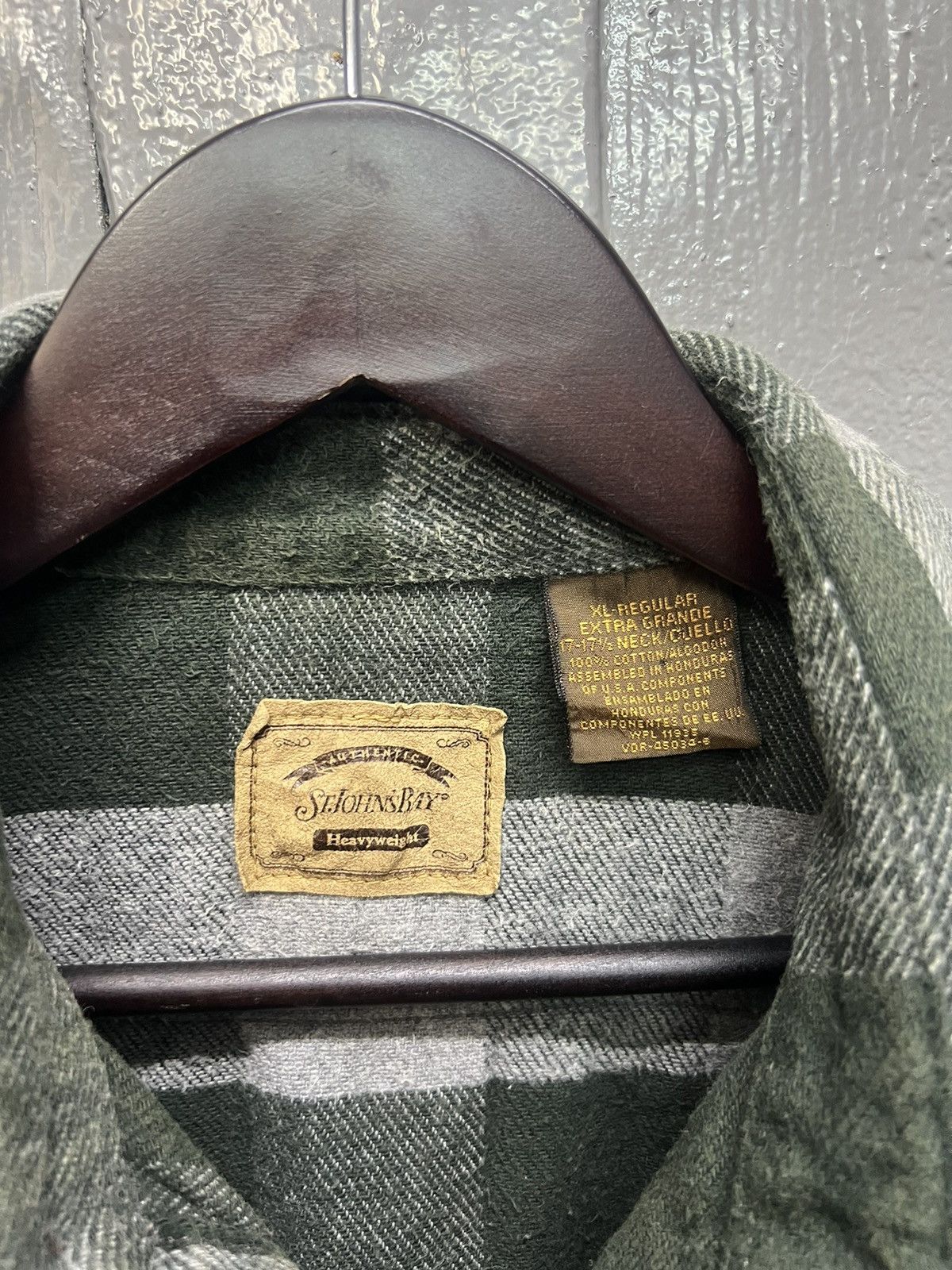 Flannel × Vintage Vintage Johnbay Flannel Plaid Double Pocket Size US XL / EU 56 / 4 - 5 Thumbnail