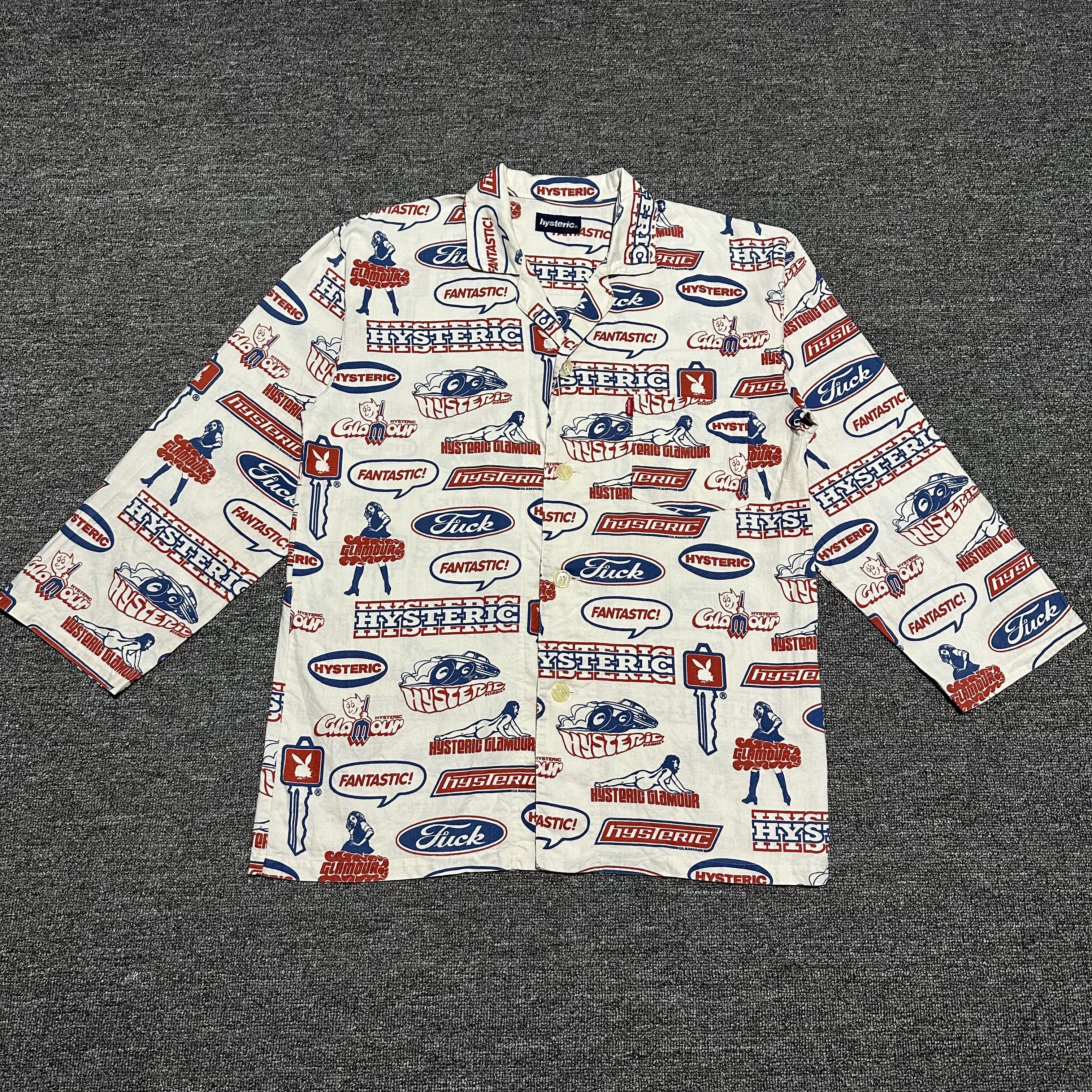 Hysteric Glamour Hysteric Glamour Button Ups Shirts Size US L / EU 52-54 / 3 - 2 Thumbnail