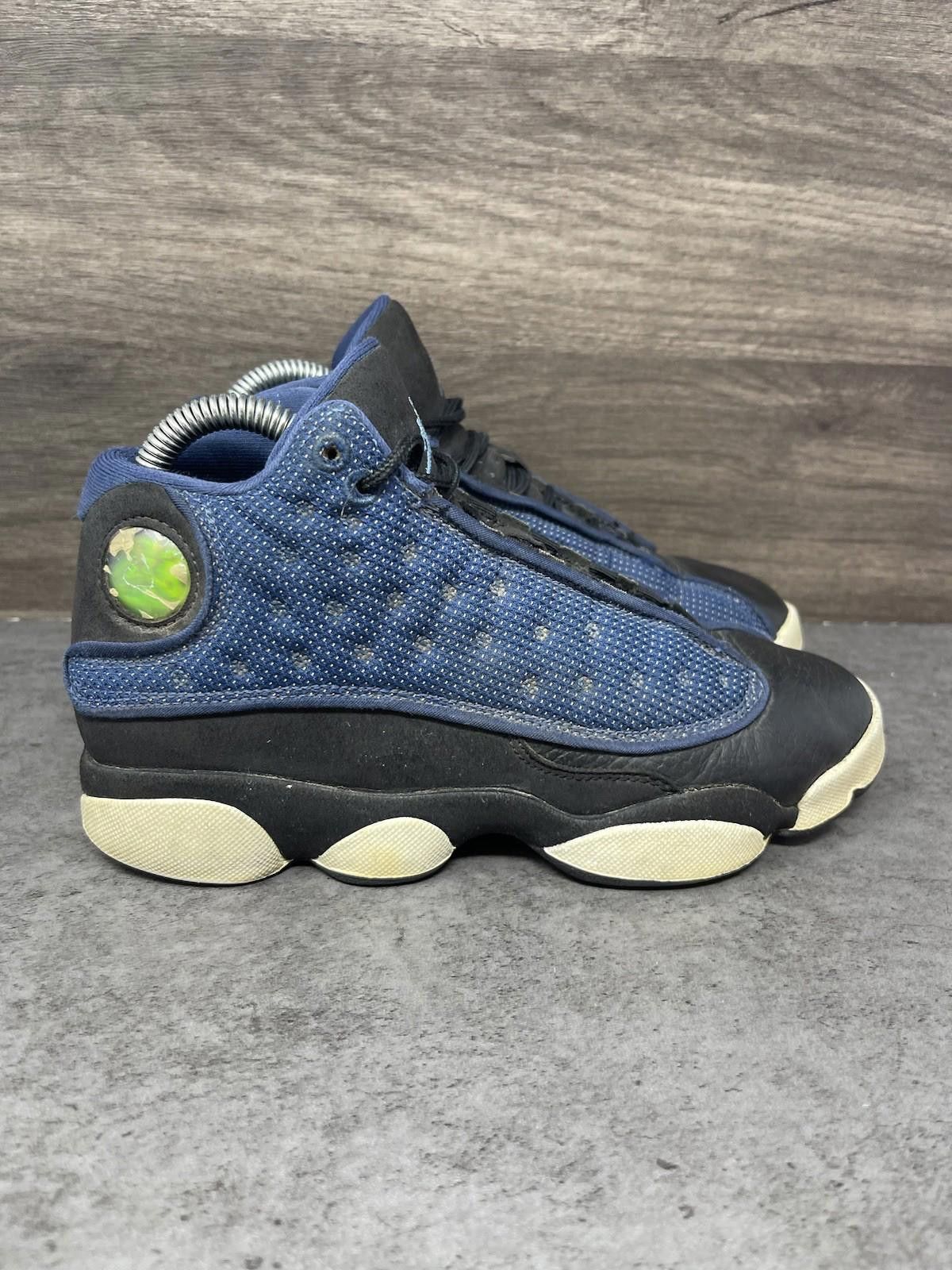 Nike Air Jordan 13 Retro Brave Blue Kids Size 4.5Y GS Sneakers Size US 5 / EU 37 - 5 Thumbnail