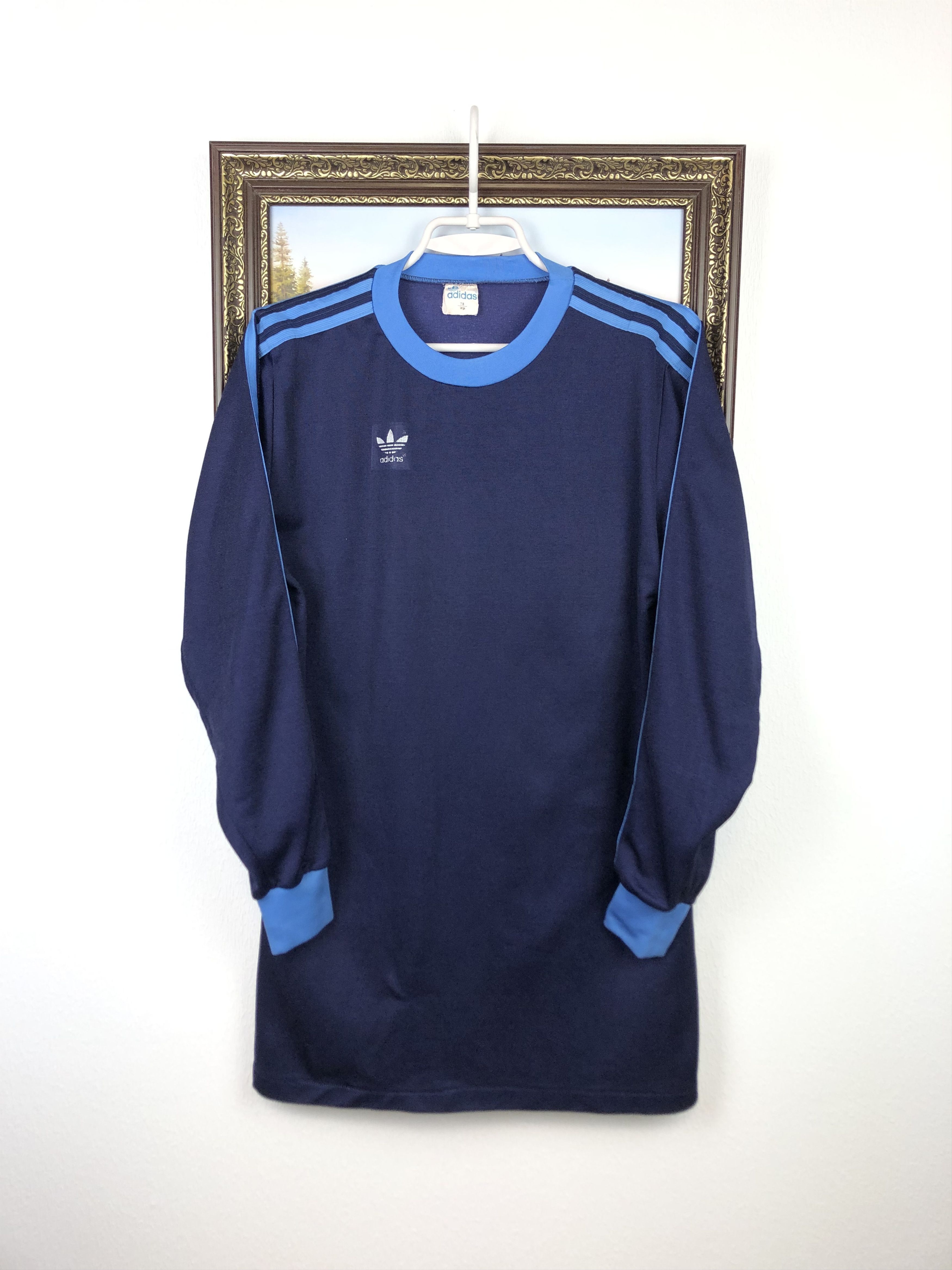 Vintage 80's Adidas Football Template Shirt Soccer Jersey