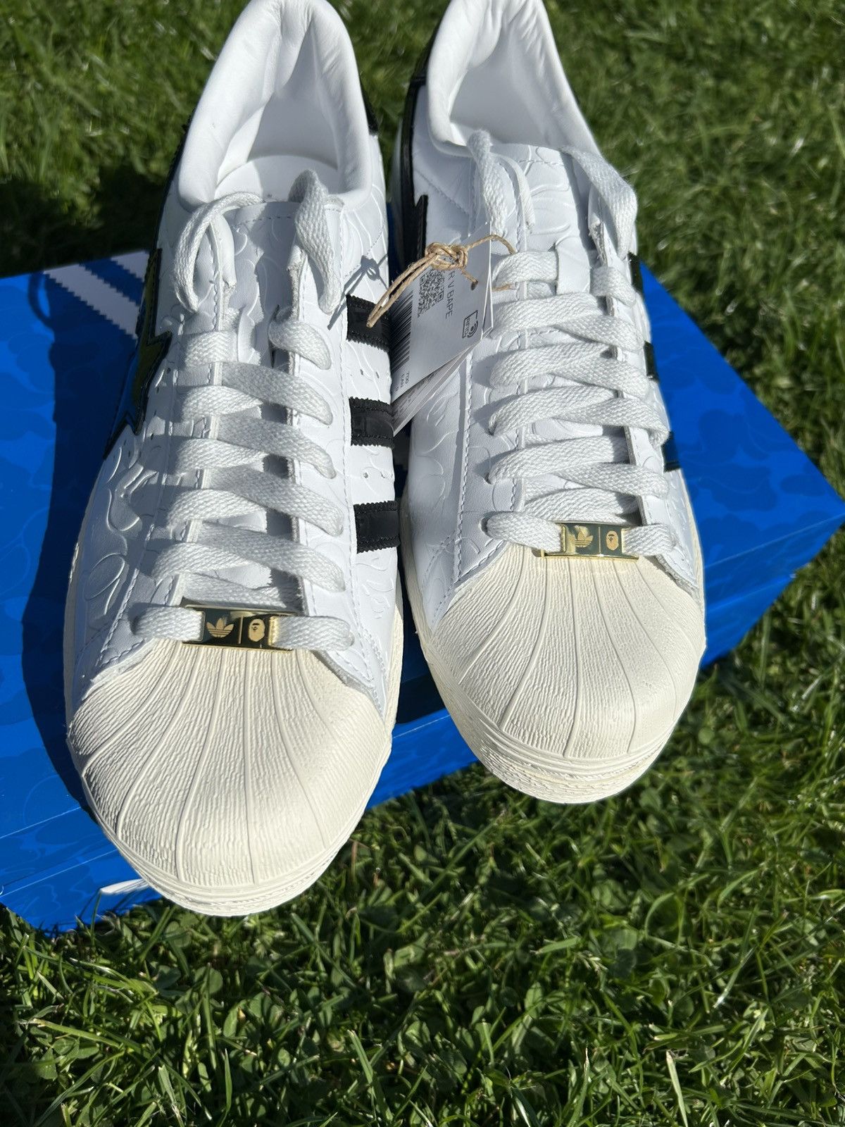 Adidas × Bape adidas x BAPE SSTR V Size US 9.5 / EU 42-43 - 4 Thumbnail
