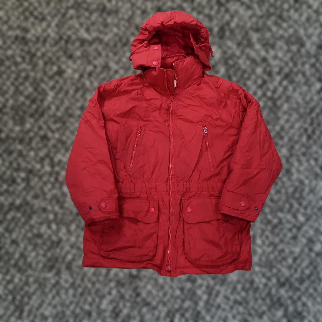 Eddie Bauer Eddie Bauer Parka Coat Womens Large Hooded Full Zip Insulated Goose Down Jacket/Coat Size L / US 10 / IT 46 - 1 Thumbnail