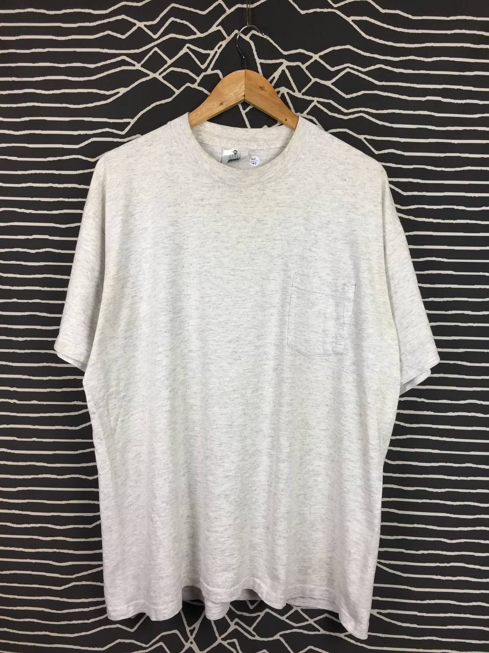 Lee × Vintage Vtg Lee Plain Heavyweight Cotton Made In Usa Pocket Tee Size US XL / EU 56 / 4 - 1 Thumbnail