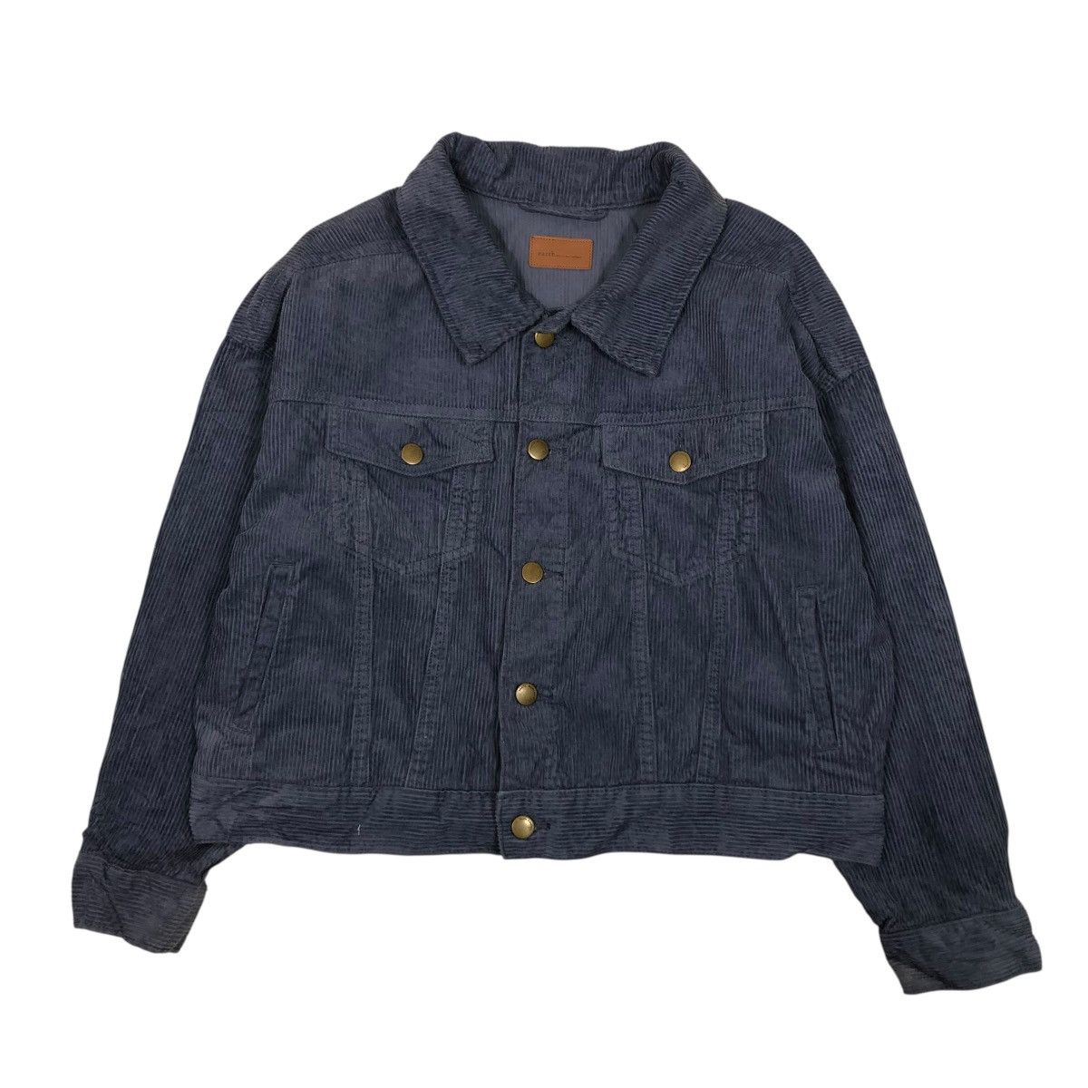 Vintage 🔥CROPPED CORDUROY BIKER JACKET MUSIC & ECOLOGY ISSEY MIYAKE Size US M / EU 48-50 / 2 - 1 Thumbnail