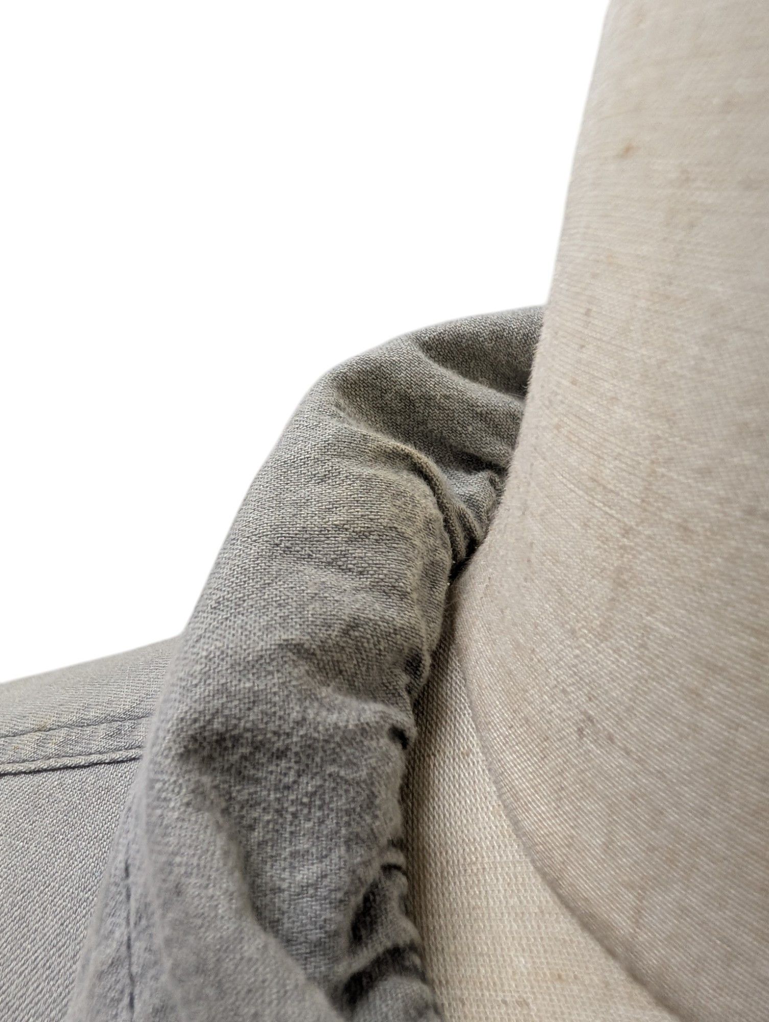 Isabel Marant Etoile Washed Grey Madras Shirt Size XS / US 0-2 / IT 36-38 - 4 Thumbnail