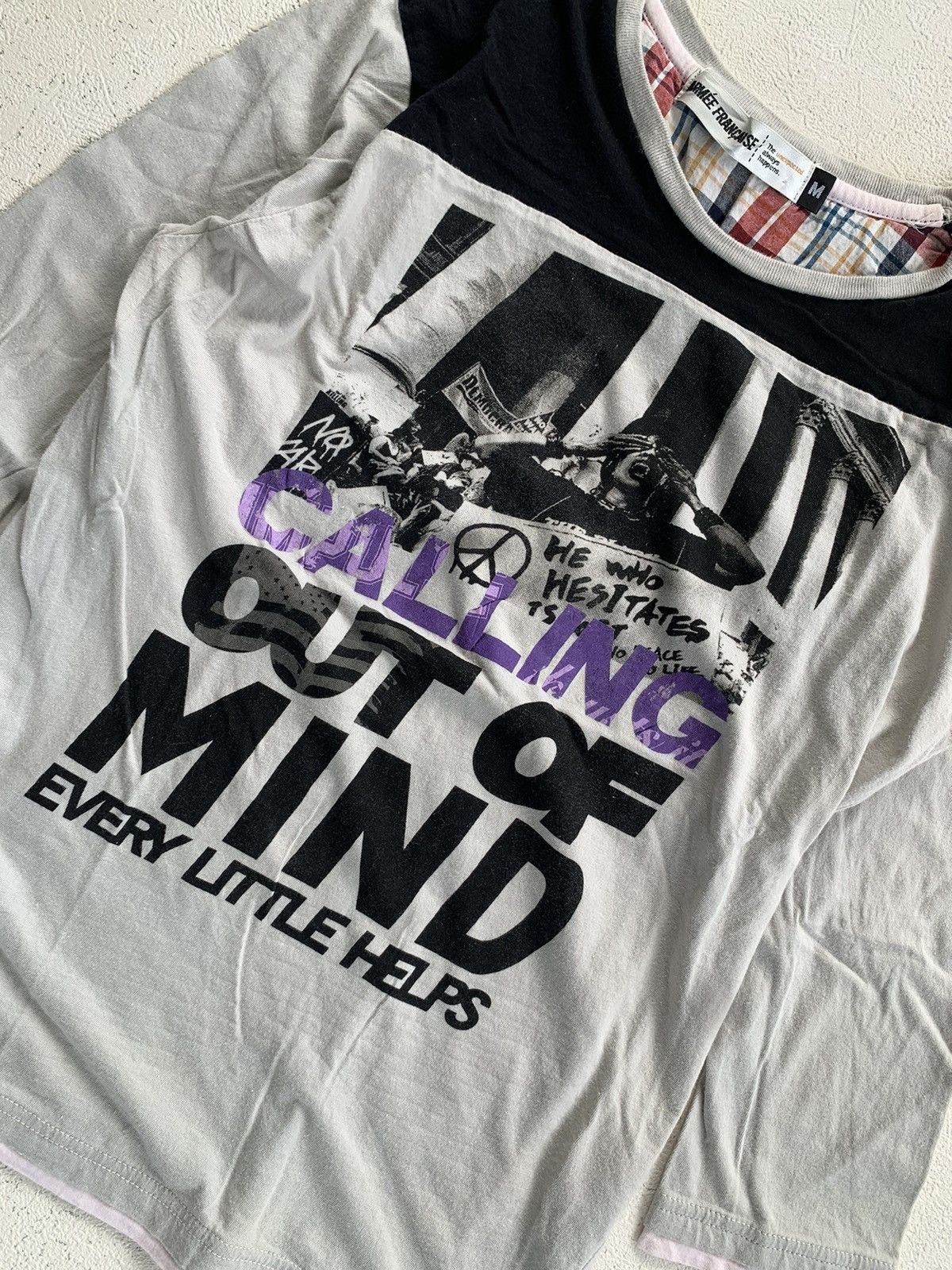 If Six Was Nine Anarchy Armee Francaise Sediotianers Gothic Tees Size US M / EU 48-50 / 2 - 6 Thumbnail