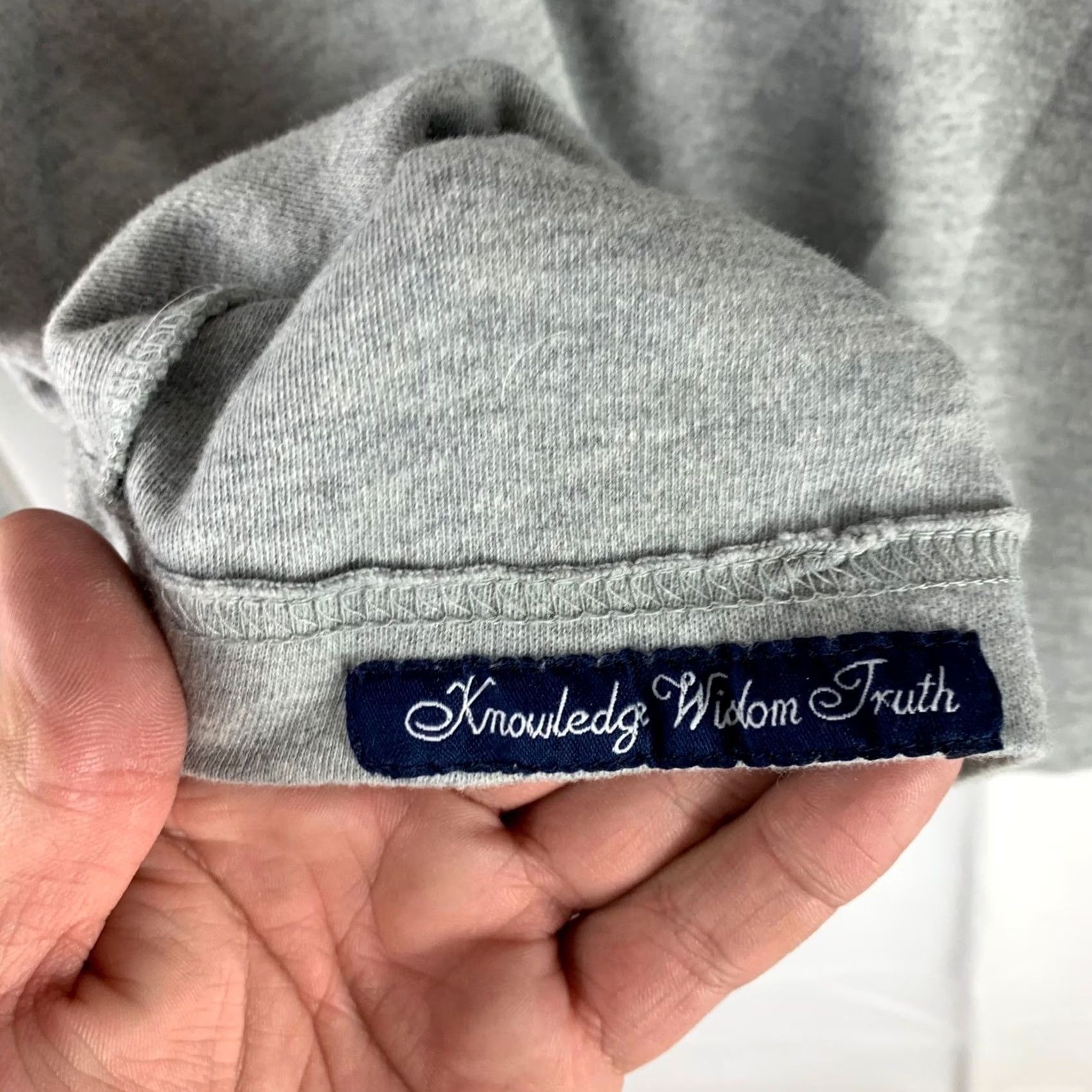 Robert Graham Robert Graham Quarter Zip Pullover Mens Medium Gray Classic Fit Mock Neck Sweatshirt Sweater Pullover Size US M / EU 48-50 / 2 - 6 Thumbnail