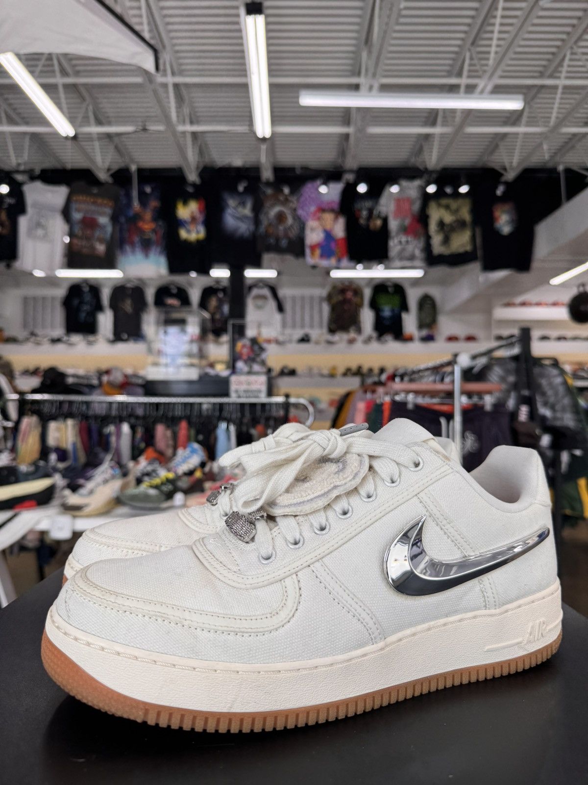 Nike Air Force Low Travis Scott Sail Size (2018)