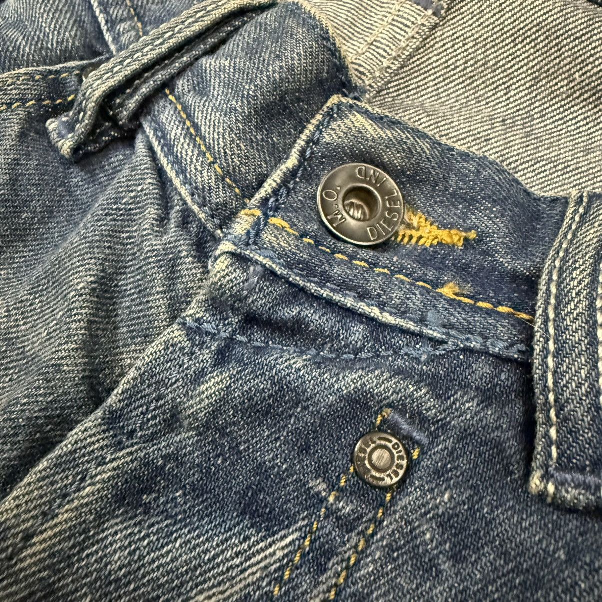 Seditionaries Vintage Y2K Diesel Quratt Baggy Jeans Denim Size US 32 / EU 48 - 5 Thumbnail