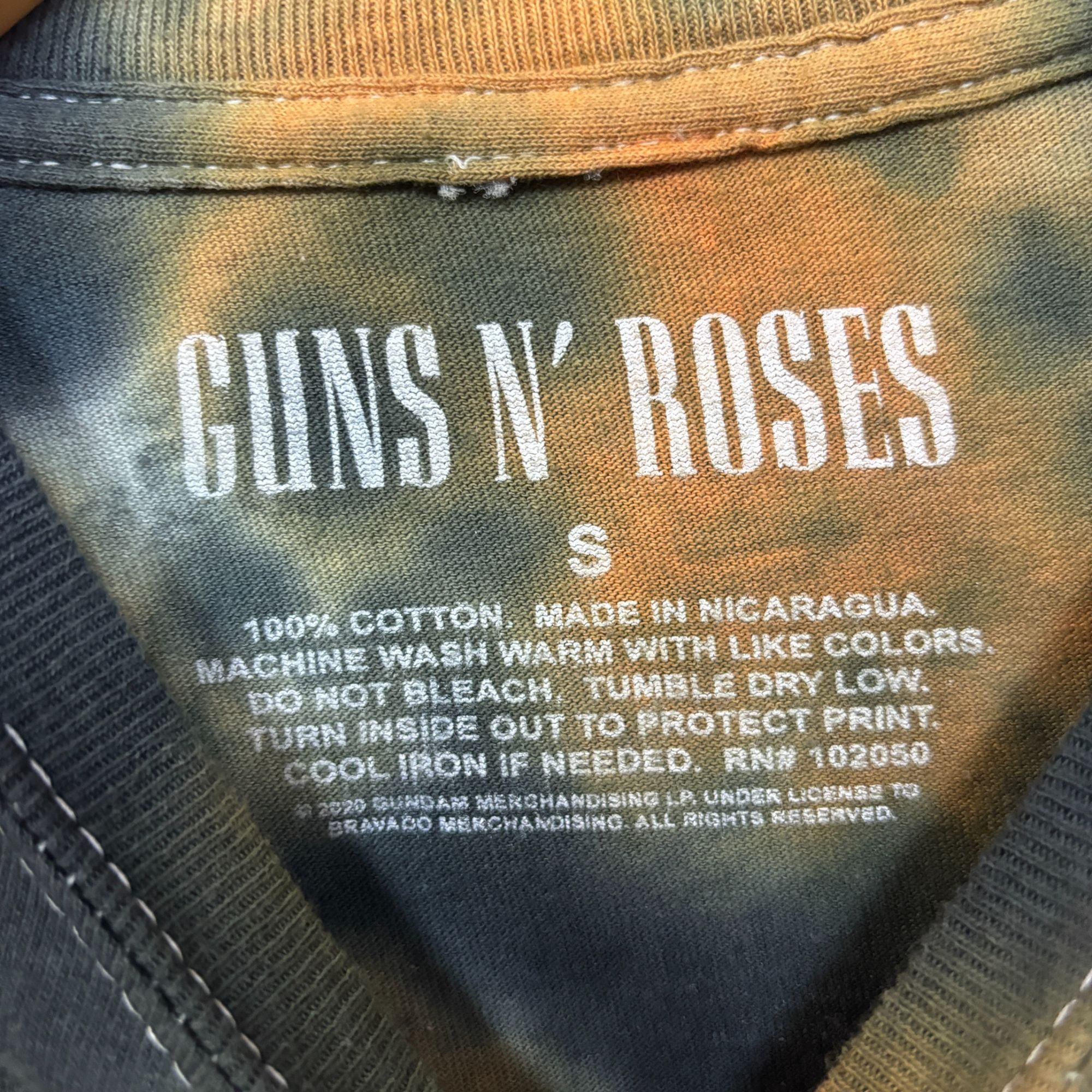 Guns N' Roses Guns N’ Roses Leopard Print Rose Band Logo Rock Tie Dye S Size US S / EU 44-46 / 1 - 4 Thumbnail