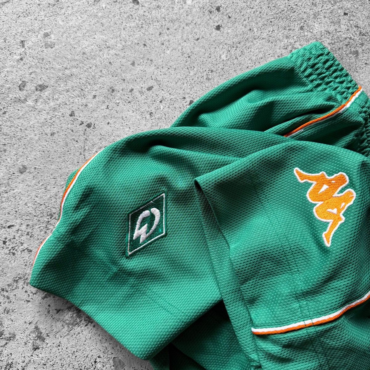 Umbro Kappa Vintage 90s FC Werder Bremen Football Sport Shorts Size US 34 / EU 50 - 5 Thumbnail
