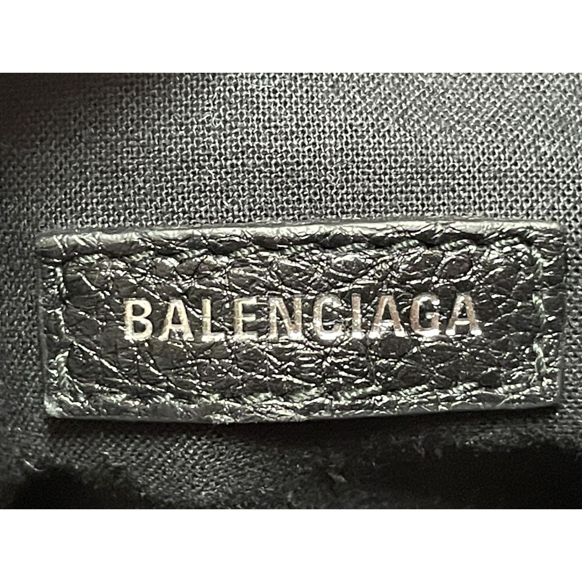 Balenciaga Balenciaga Shopping Tote Leather Black Size ONE SIZE - 5 Thumbnail