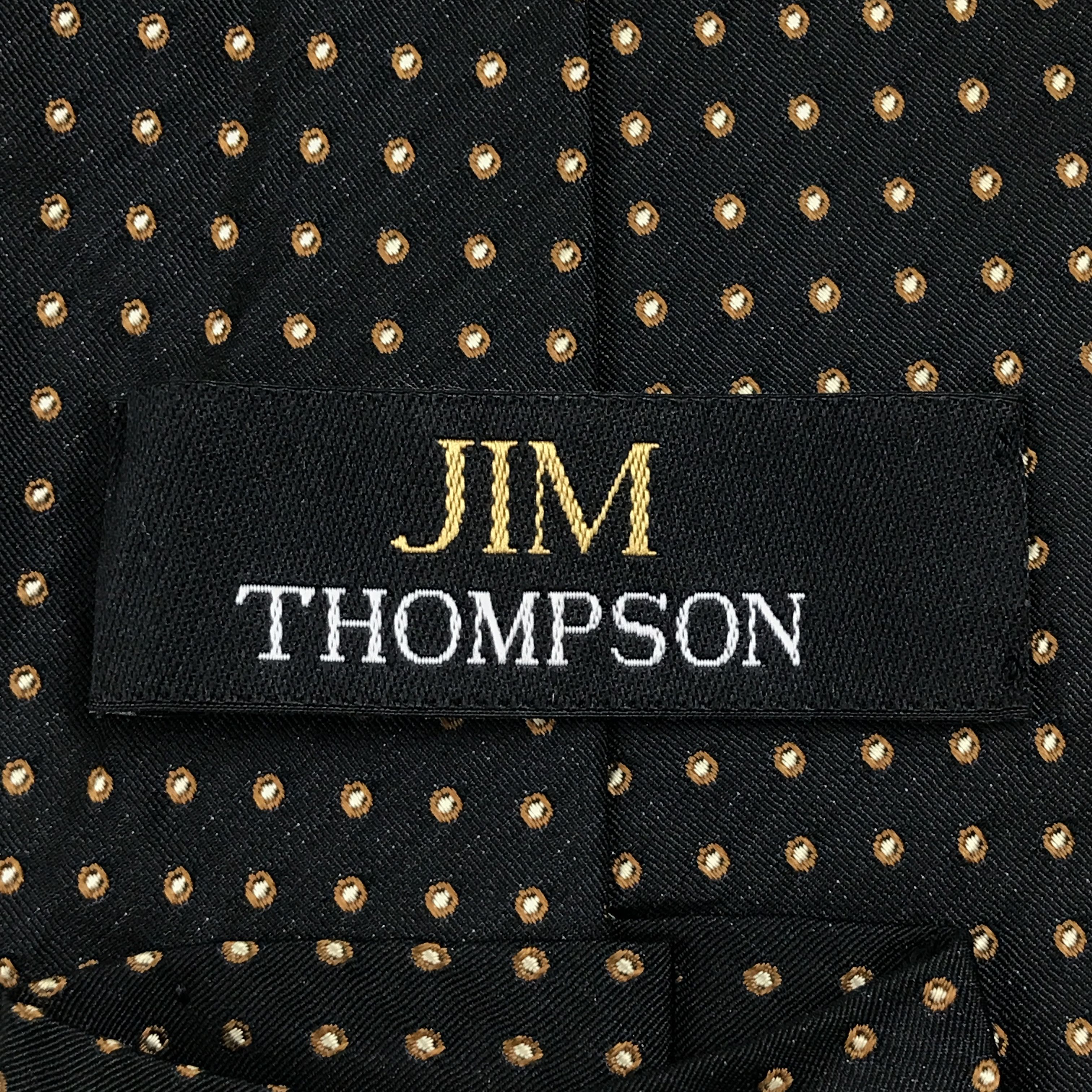 Designer × Jim Thompson × Vintage Vintage Jim Thompson Mania Silk Necktie Size ONE SIZE - 6 Thumbnail