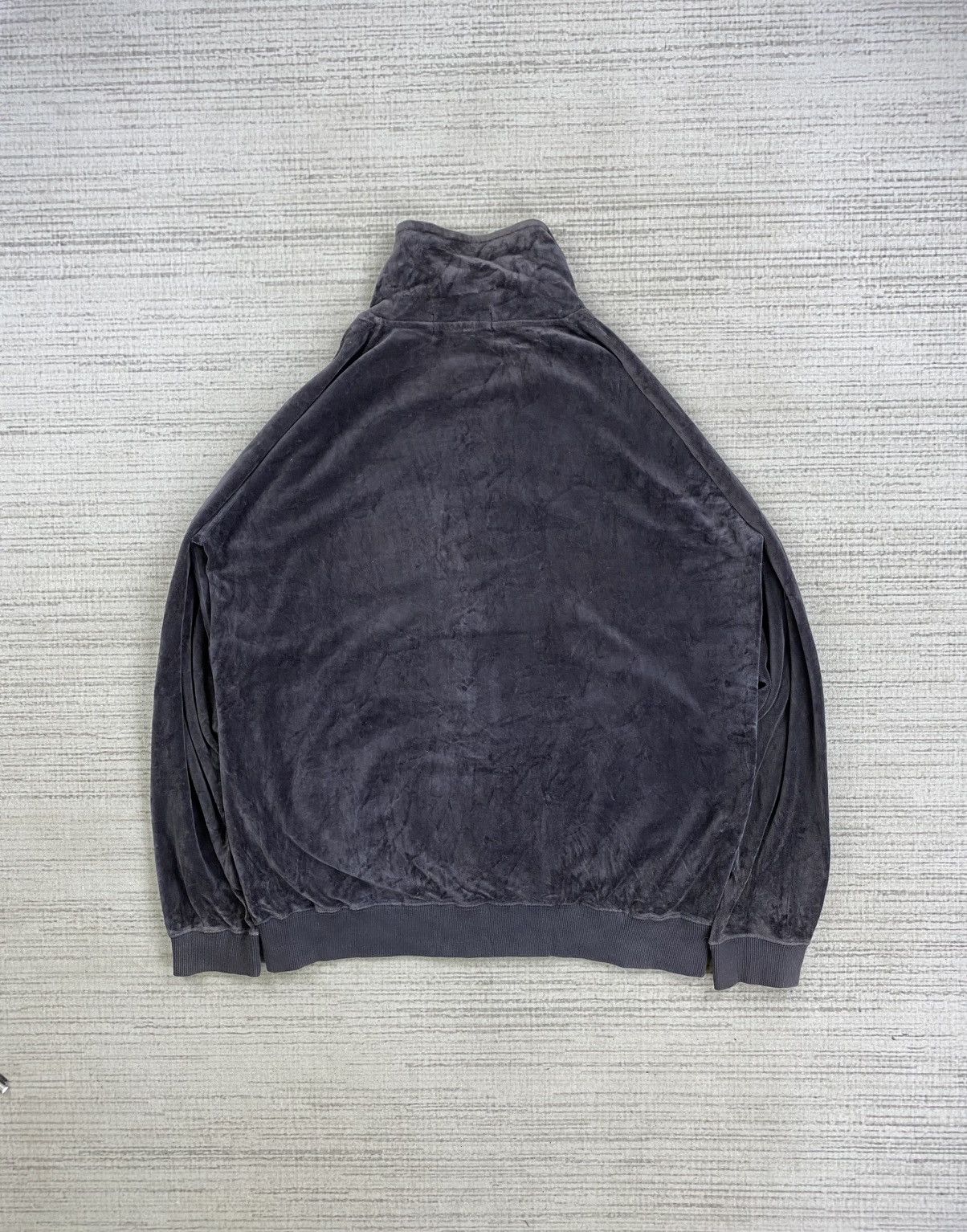 Polo Ralph Lauren × Vintage Vintage 90s Polo Ralph Lauren Velvet Zipper Jacket Size US L / EU 52-54 / 3 - 2 Thumbnail