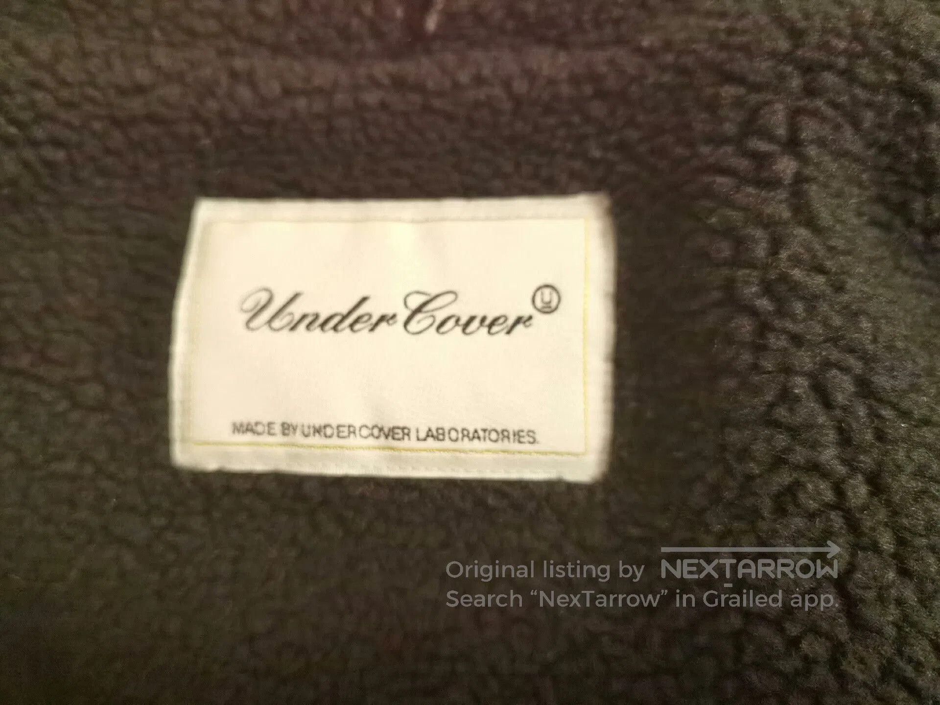 Undercover undercover wool knit hoodie with razor pattern. Size US M / EU 48-50 / 2 - 4 Thumbnail