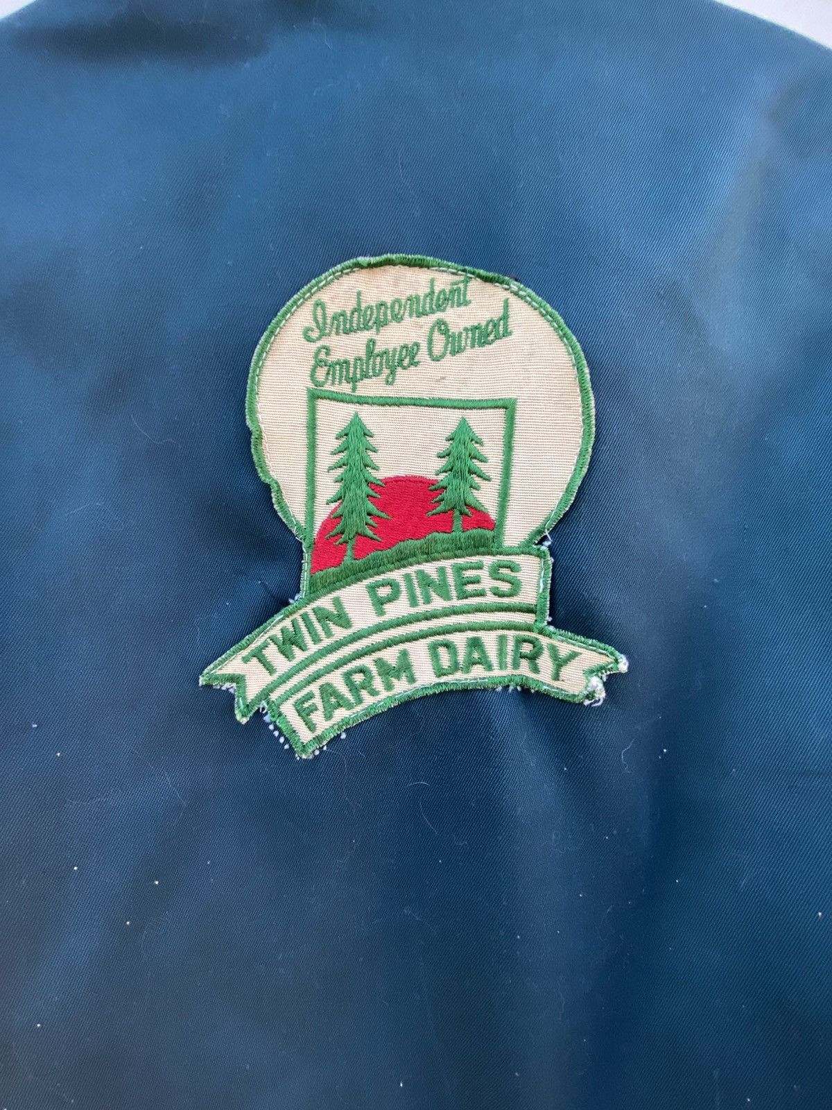 Vintage Vtg ww2 Detroit Uniform Company Twin Pines Farm Dairy Jacket Size US XXS / EU 40 - 10 Thumbnail