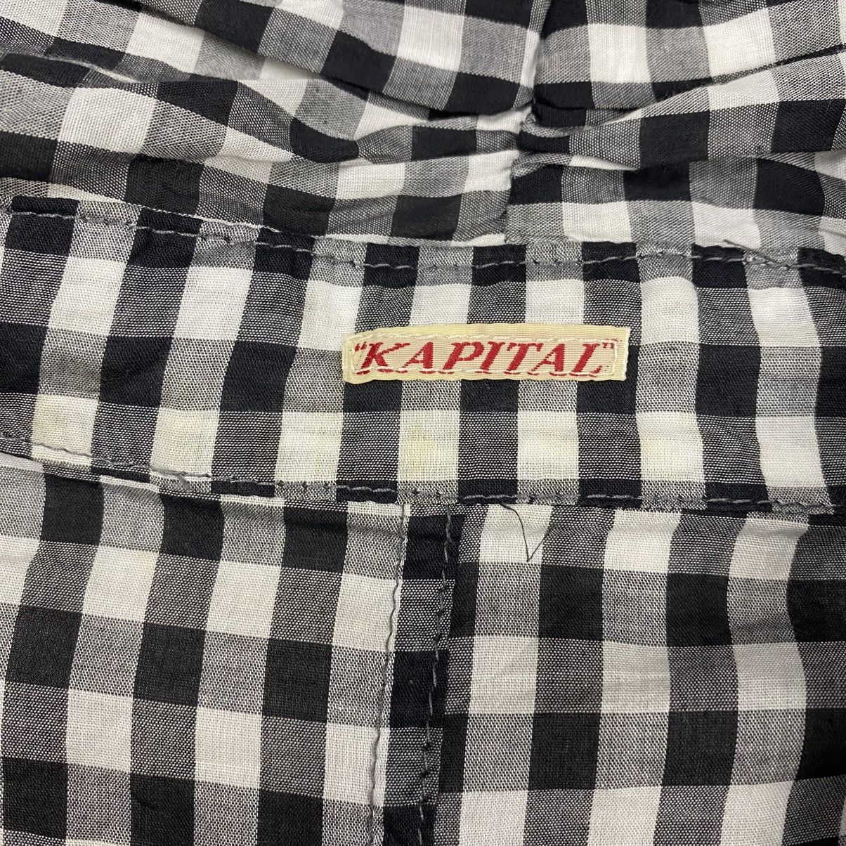 Kapital Kountry Kapital Plaid Checker Button Up Shirts Size US S / EU 44-46 / 1 - 11 Thumbnail