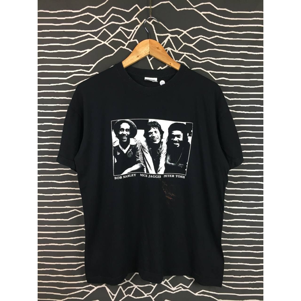 Band Tees × Bob Marley Bob Marley Mick Jagger Peter Tosh Photo Print Tee Size US M / EU 48-50 / 2 - 1 Thumbnail