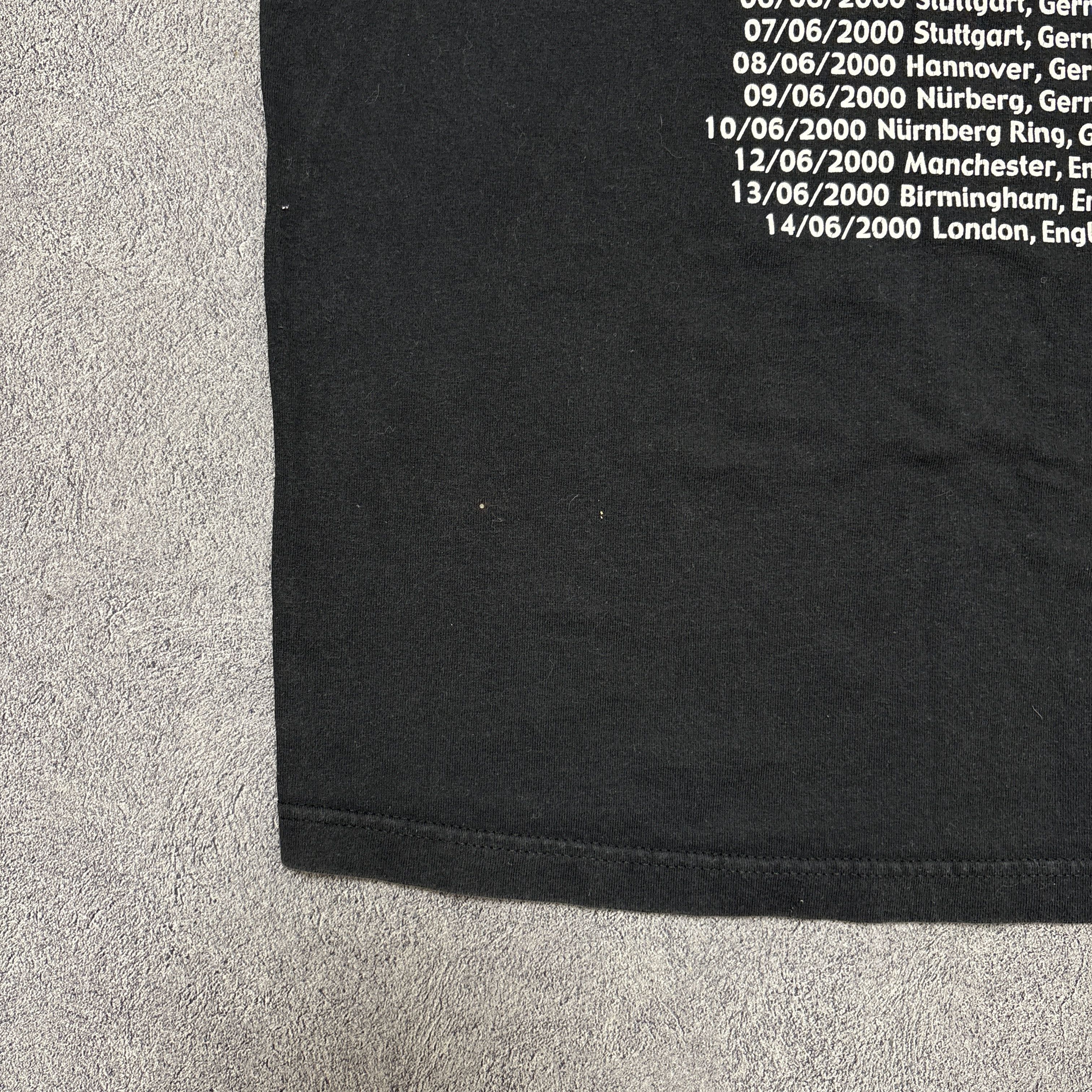 Band Tees Vintage Carlos Santana Shirt 90s Tour Concert Rock Band Tee Size US L / EU 52-54 / 3 - 15 Thumbnail