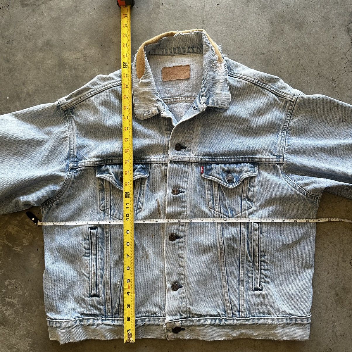 Levi's × Vintage Vintage Repaired 1980’s Levi’s Jacket Size US M / EU 48-50 / 2 - 3 Thumbnail