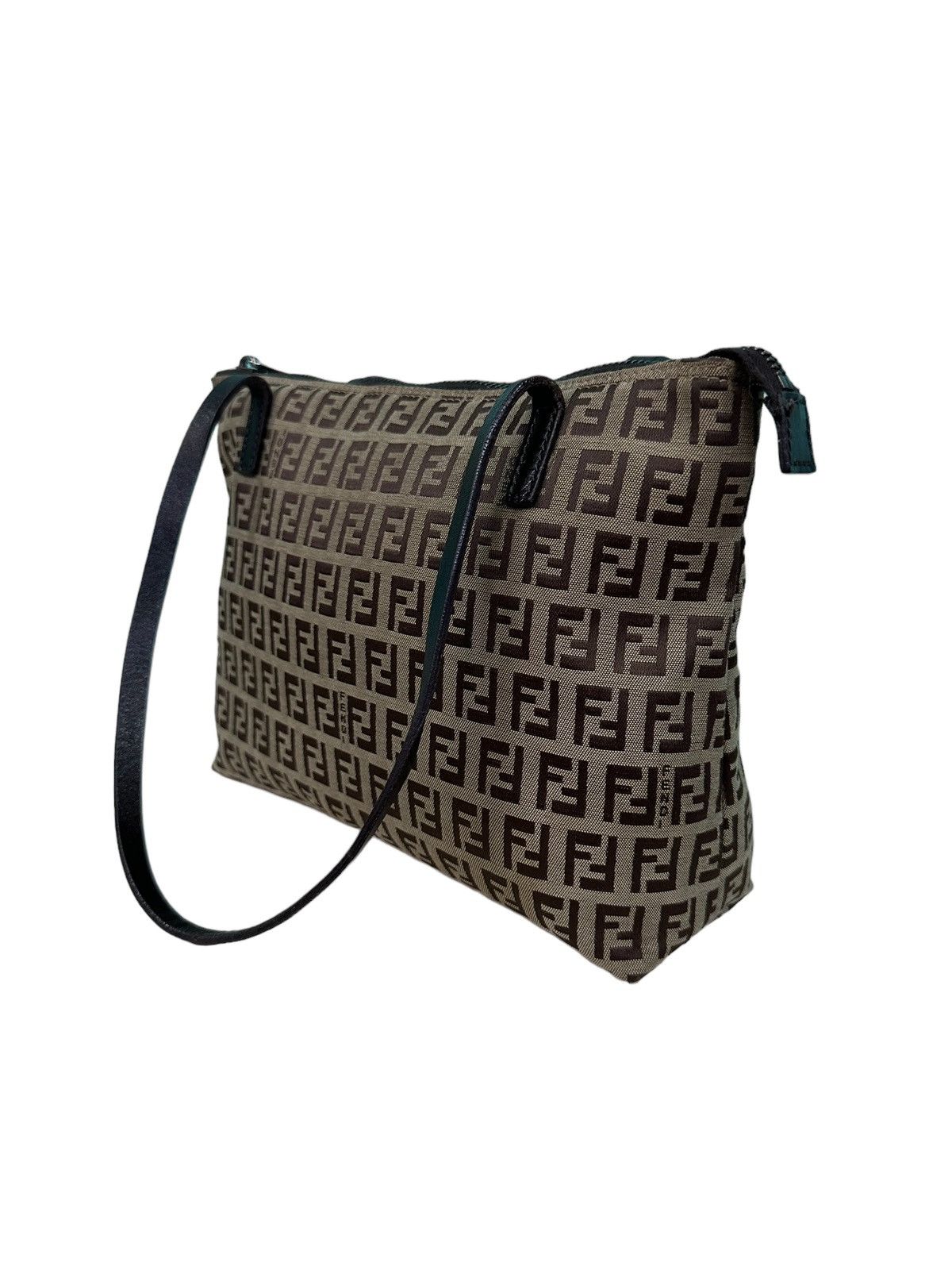 Fendi AUTHENTIC VINTAGE FENDI ZUCCHINO TOTE BAG Size ONE SIZE - 4 Thumbnail