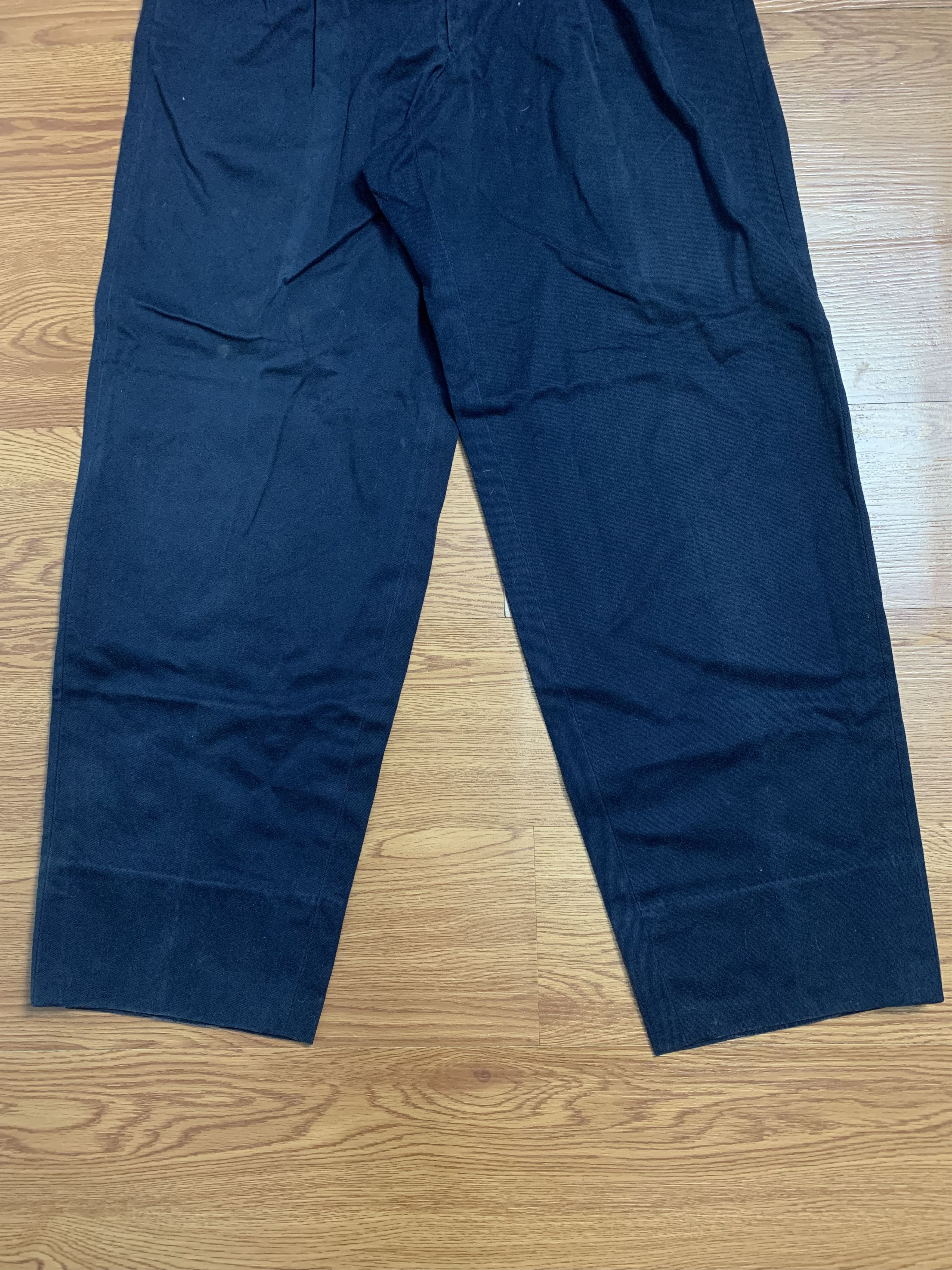 Yohji Yamamoto Vintage Yohji Yamamoto Pleated Wide Pants Size US 28 / EU 44 - 4 Thumbnail
