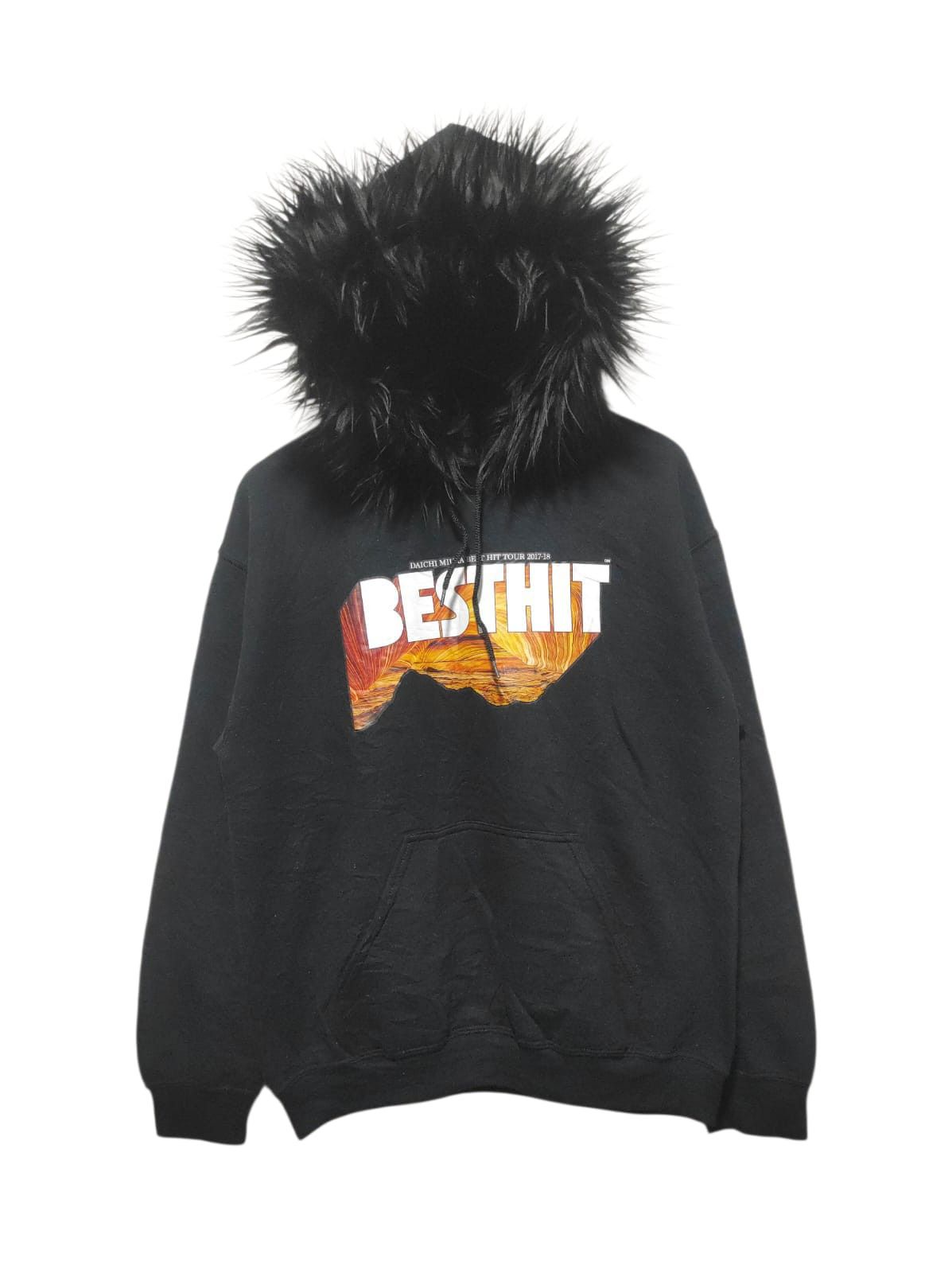 If Six Was Nine Daichi Miura tour 2017-18 Fur Hoodie LGB IfSixWasNine style Size US M / EU 48-50 / 2 - 2 Thumbnail