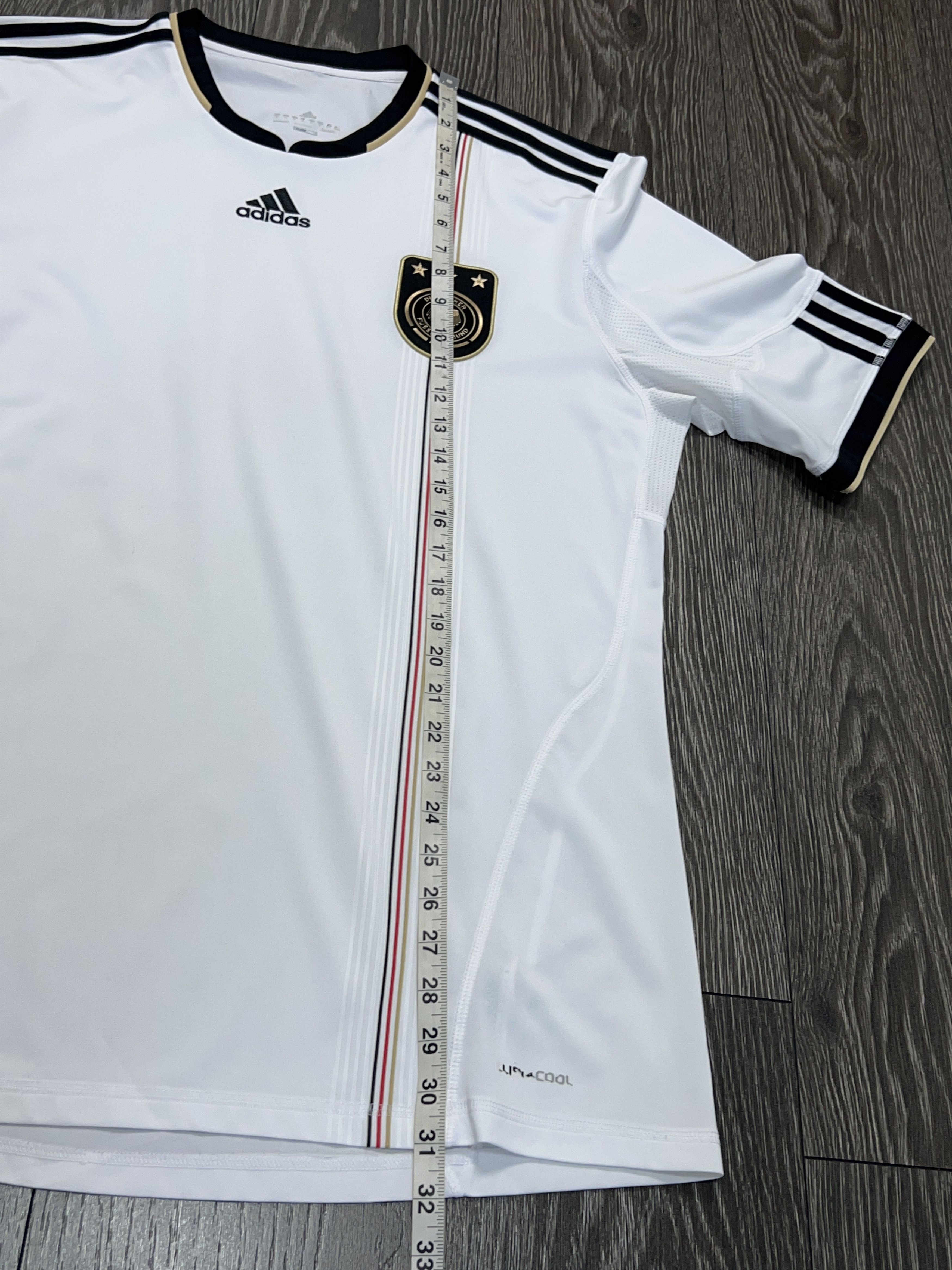 Adidas 2010 2011 Germany National Team Football Soccer Shirt Jersey Size US XL / EU 56 / 4 - 8 Thumbnail