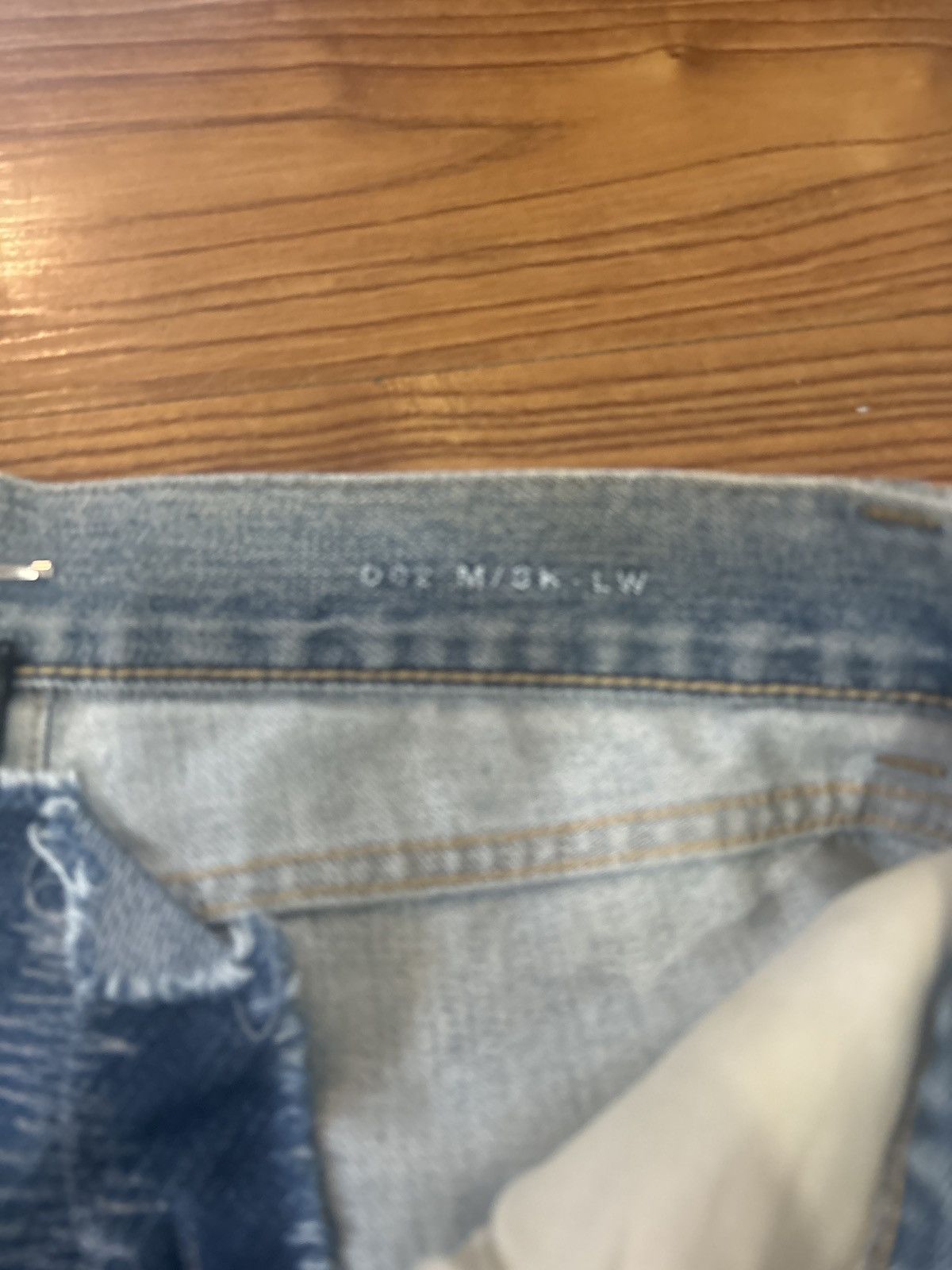 Hedi slimane saint laurent crash denim