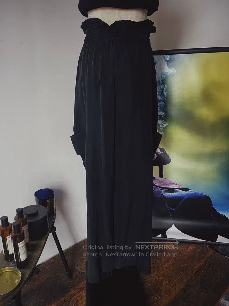 Yohji Yamamoto Yohji Yamamoto size 3 Black High Waist skirt Size L / US 10 / IT 46 - 3 Thumbnail