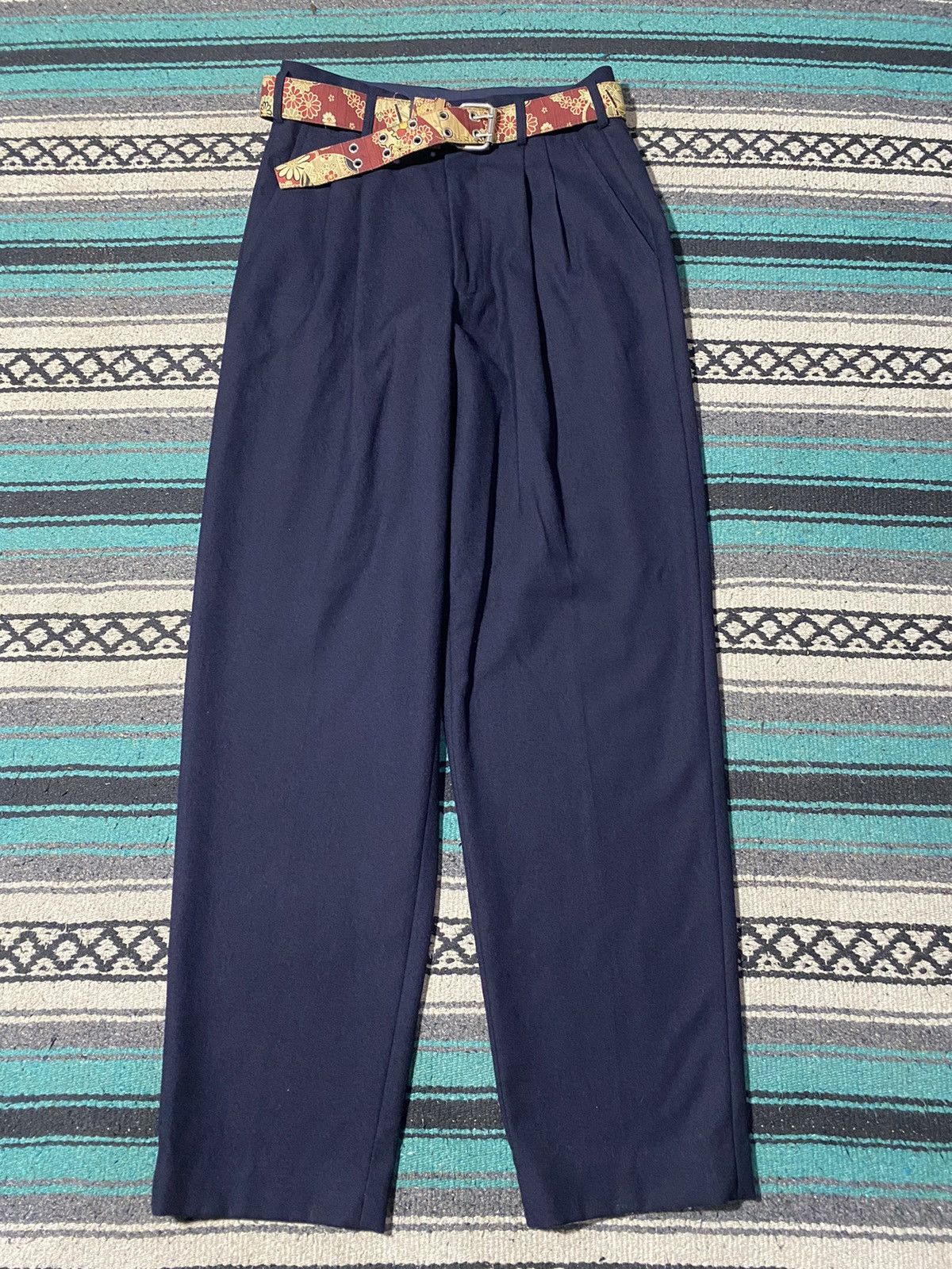 Nicole Club Nicole Club Double Pleate Trouser Pants Size US 29 - 2 Thumbnail