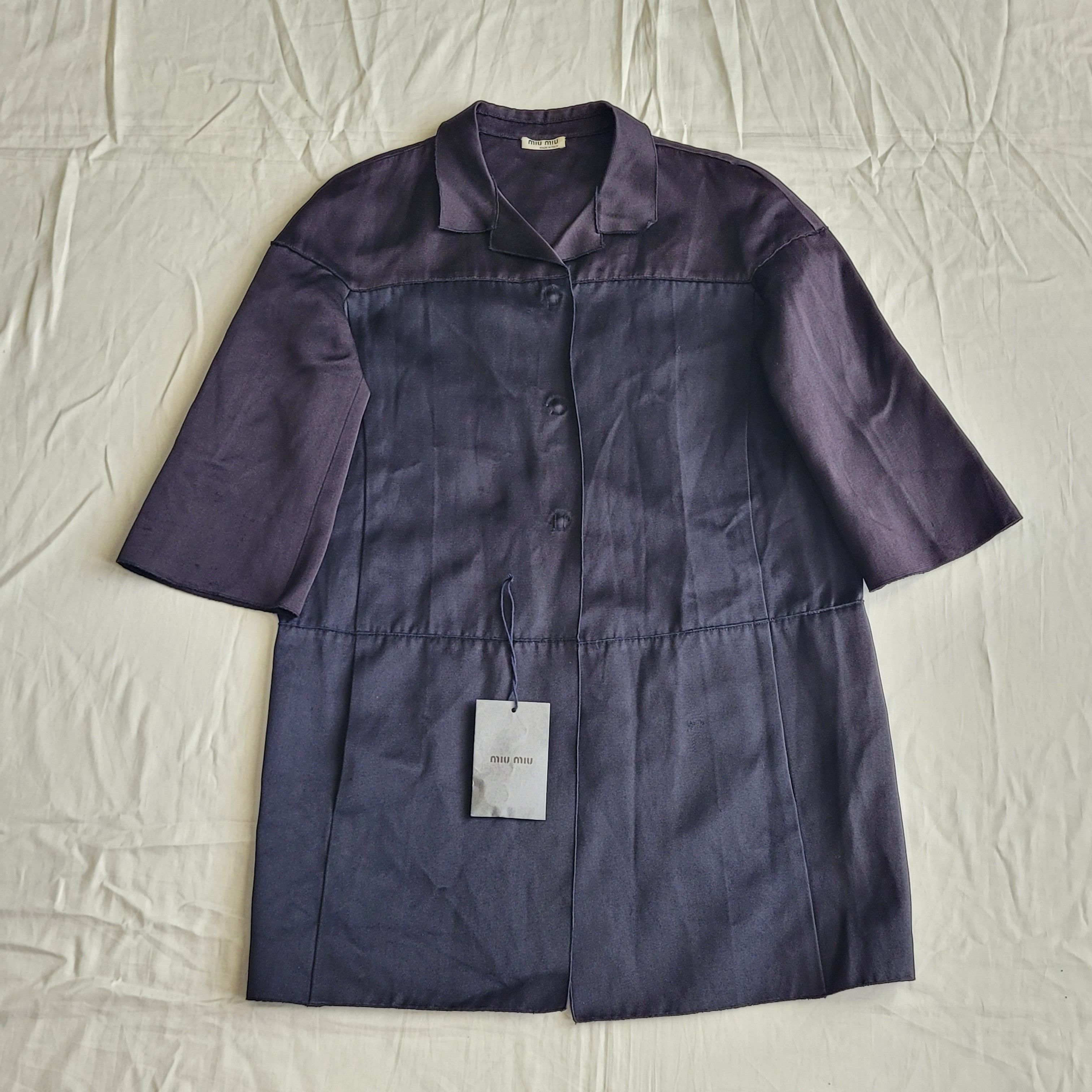 Miu Miu Miu Miu 2007 silk satin jacket Size S / US 4 / IT 40 - 2 Thumbnail