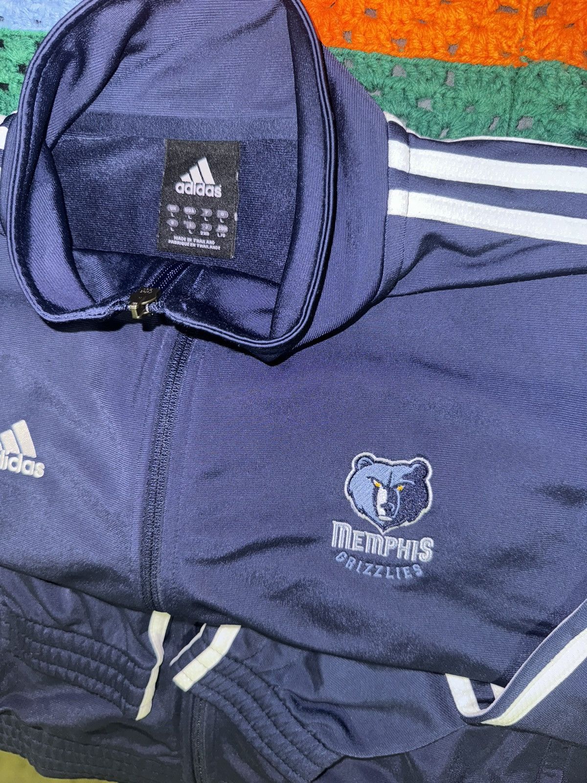 Adidas × NBA Grizzlys nba warm up Size US L / EU 52-54 / 3 - 2 Thumbnail