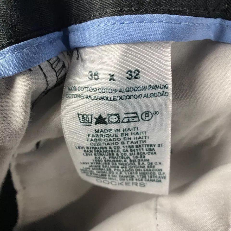 Dockers Dockers Signature Khakis Pants Men's 36x32 Cotton Adults Size US 36 / EU 52 - 7 Thumbnail