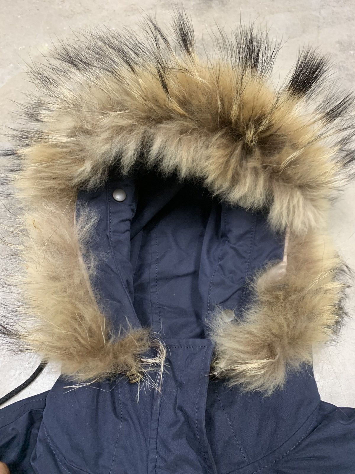 Yohji Yamamoto Vintage INED Depuis 1992 Faux Fur Hooded Jacket Size US S / EU 44-46 / 1 - 10 Thumbnail