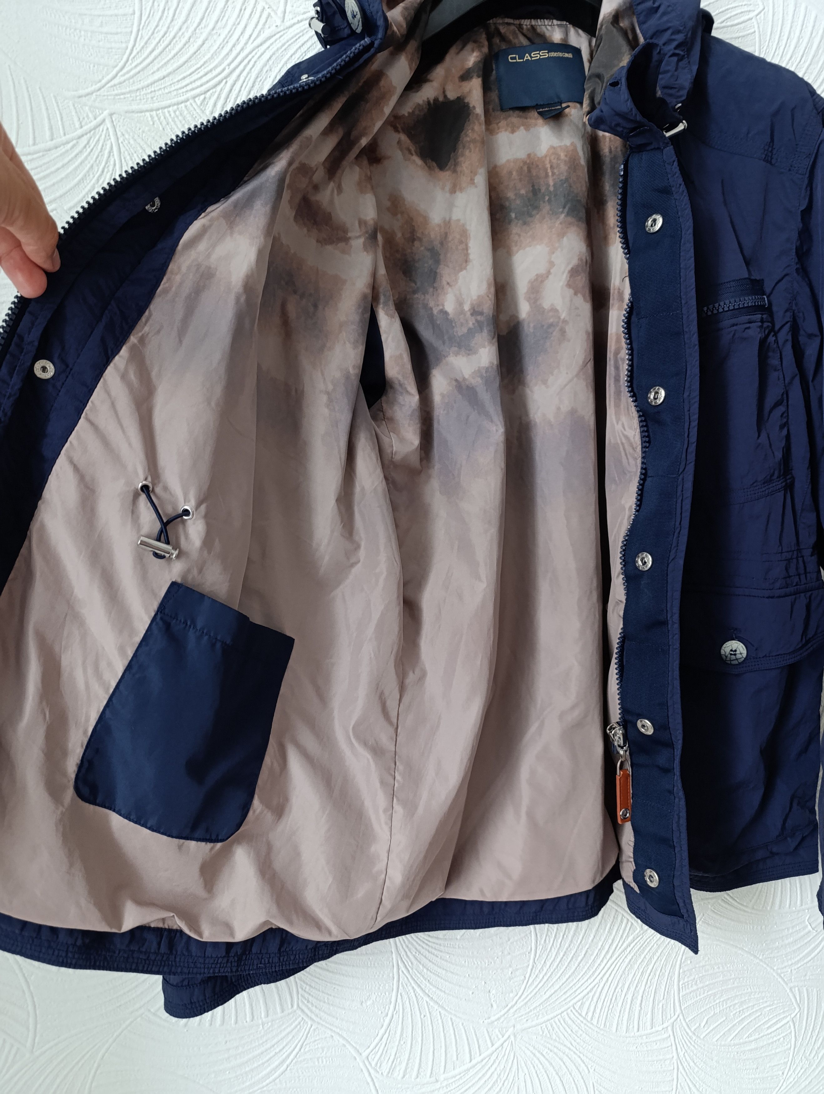 Roberto Cavalli ROBERTO CAVALLI CLASS NYLON MULTIPOCKET JACKET Size US L / EU 52-54 / 3 - 16 Thumbnail