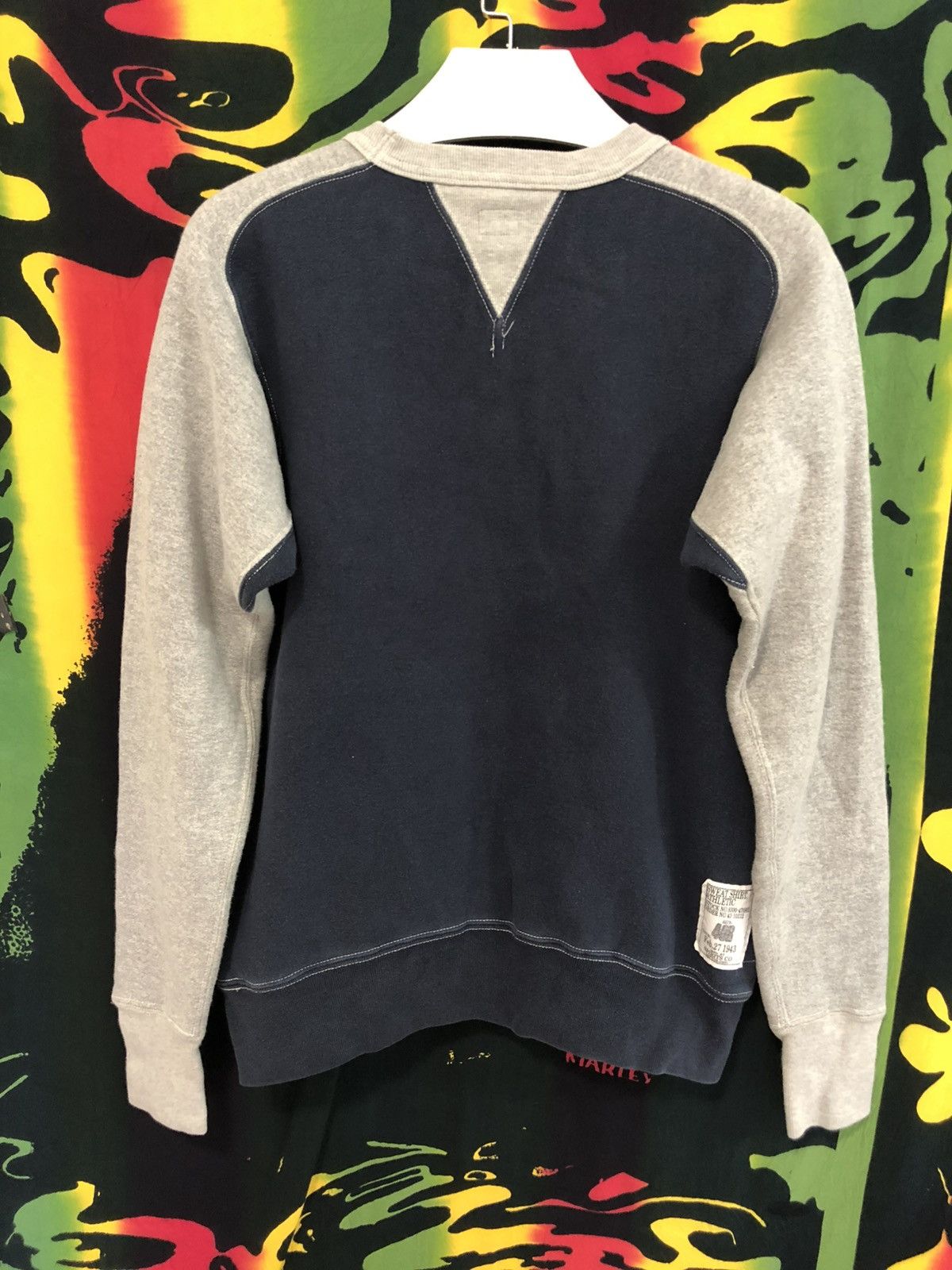 Cushman × Vintage Cushman Union Made US Airforce two tone crewneck Size US L / EU 52-54 / 3 - 3 Thumbnail