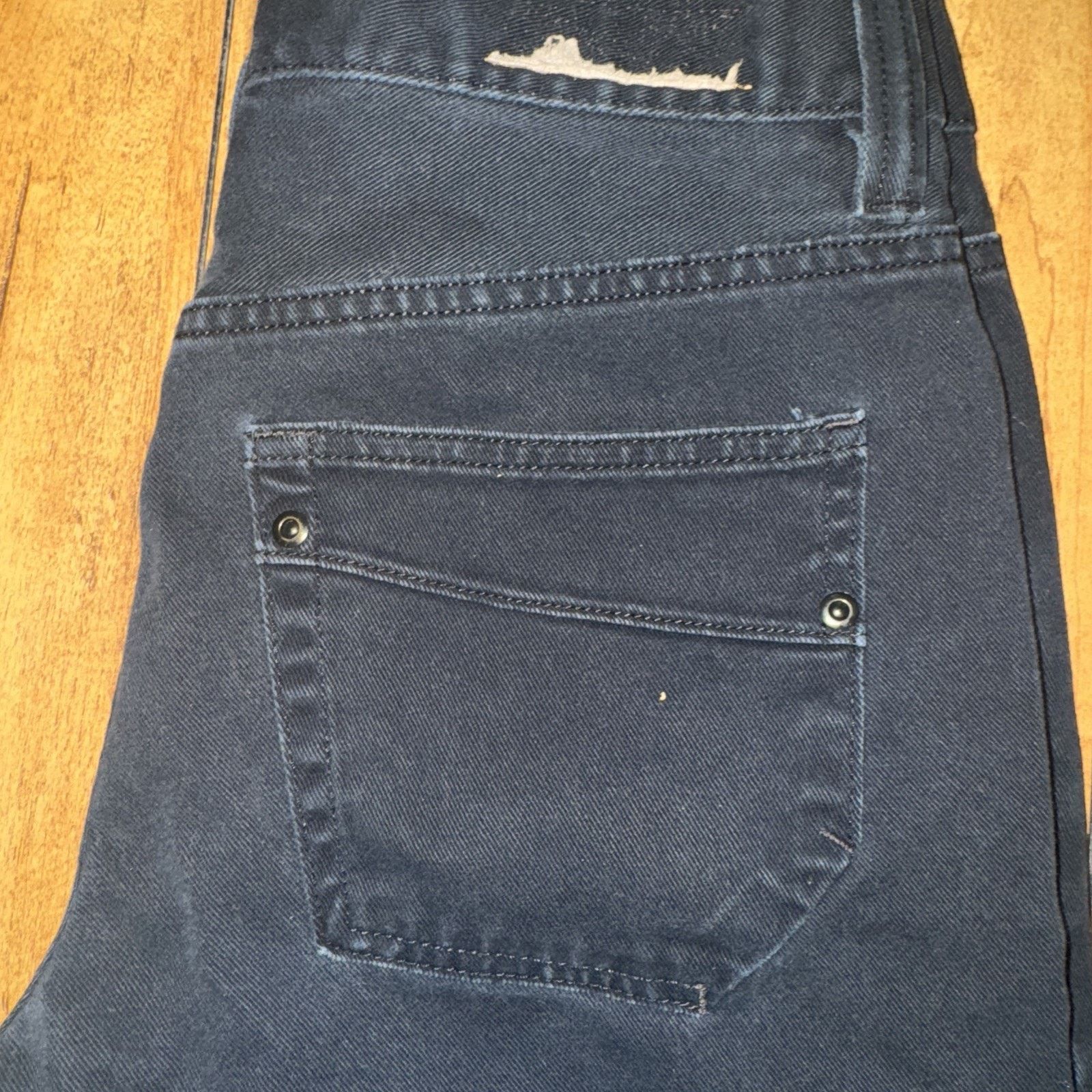 Hawk × Vintage Hawk Skinny Jeans Black 30x30 Tony Hawk Skateboarding Size US 30 / EU 46 - 2 Thumbnail