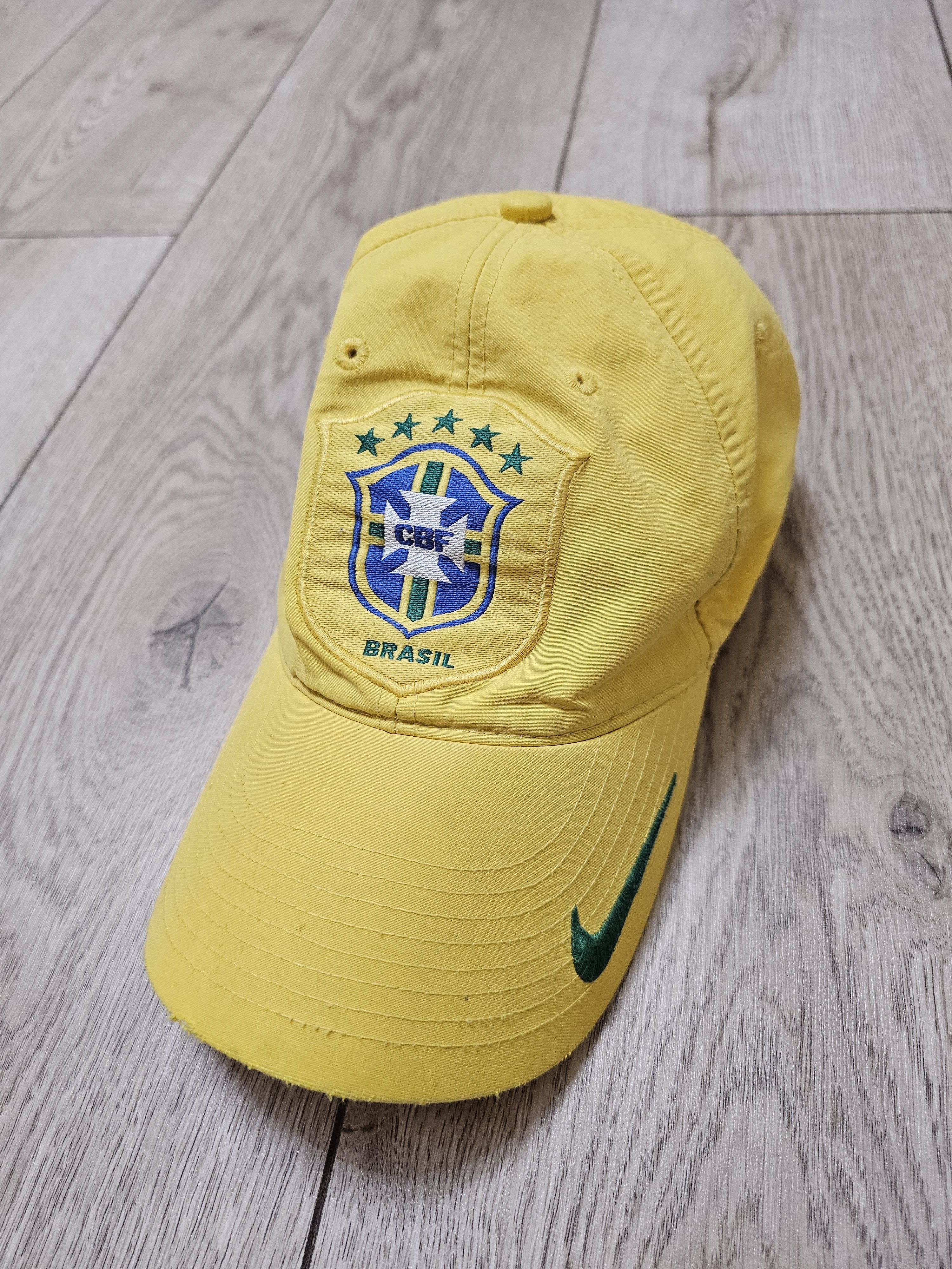 Vintage BRAZIL 2006 2007 VINTAGE CAP FOOTBALL HAT SOCCER CAP Size ONE SIZE - 1 Thumbnail