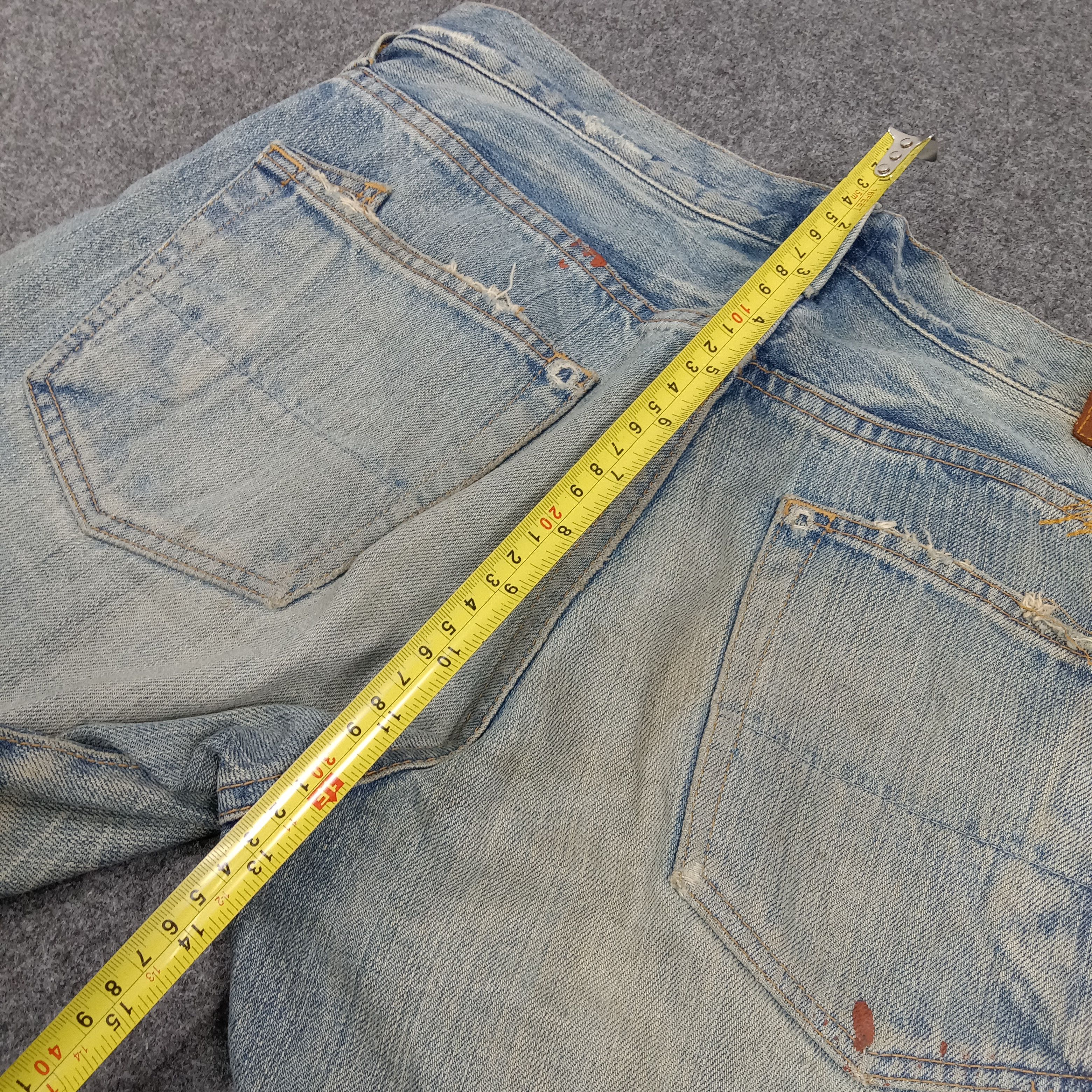 Prps PRPS Designer Distressed Denim Jeans E1A38 Size US 32 / EU 48 - 10 Thumbnail