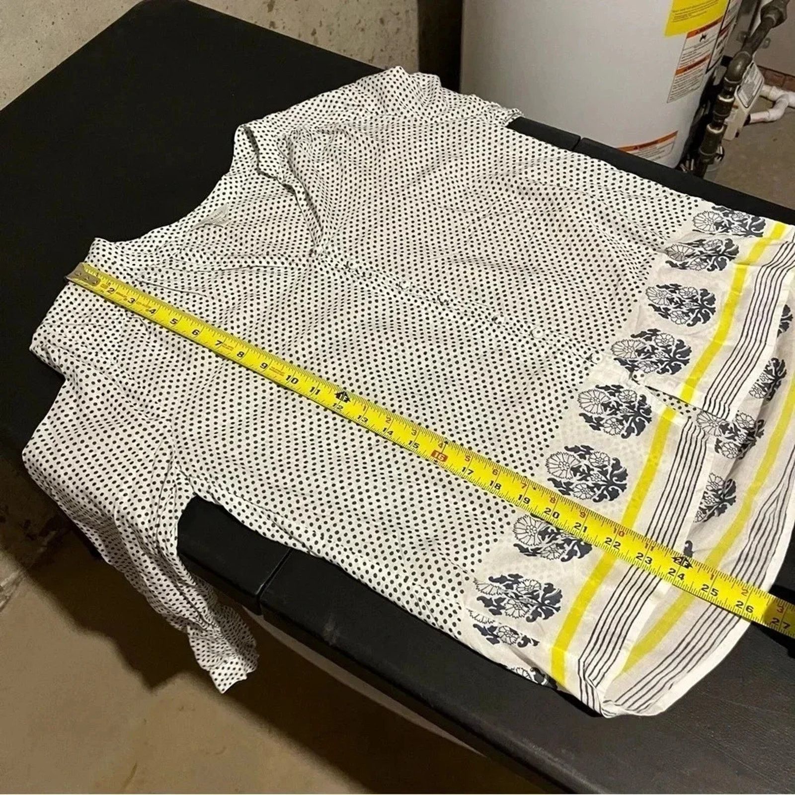 Lucky Brand Lucky Brand Women’s Top Size M Lightweight Boho Button Front Size M / US 6-8 / IT 42-44 - 8 Thumbnail