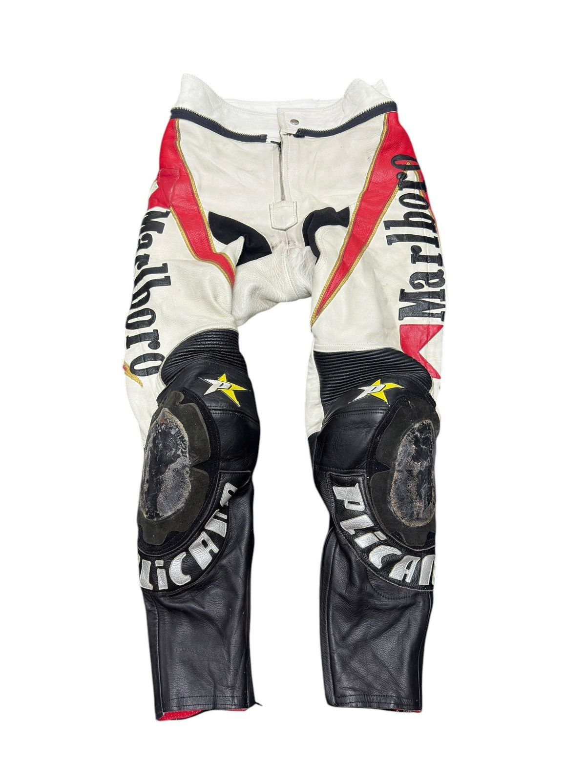 Alpinestars × Marlboro × Vintage Vintage Marlboro Leather Racing Suit Separated Size US 30 / EU 46 - 15 Thumbnail